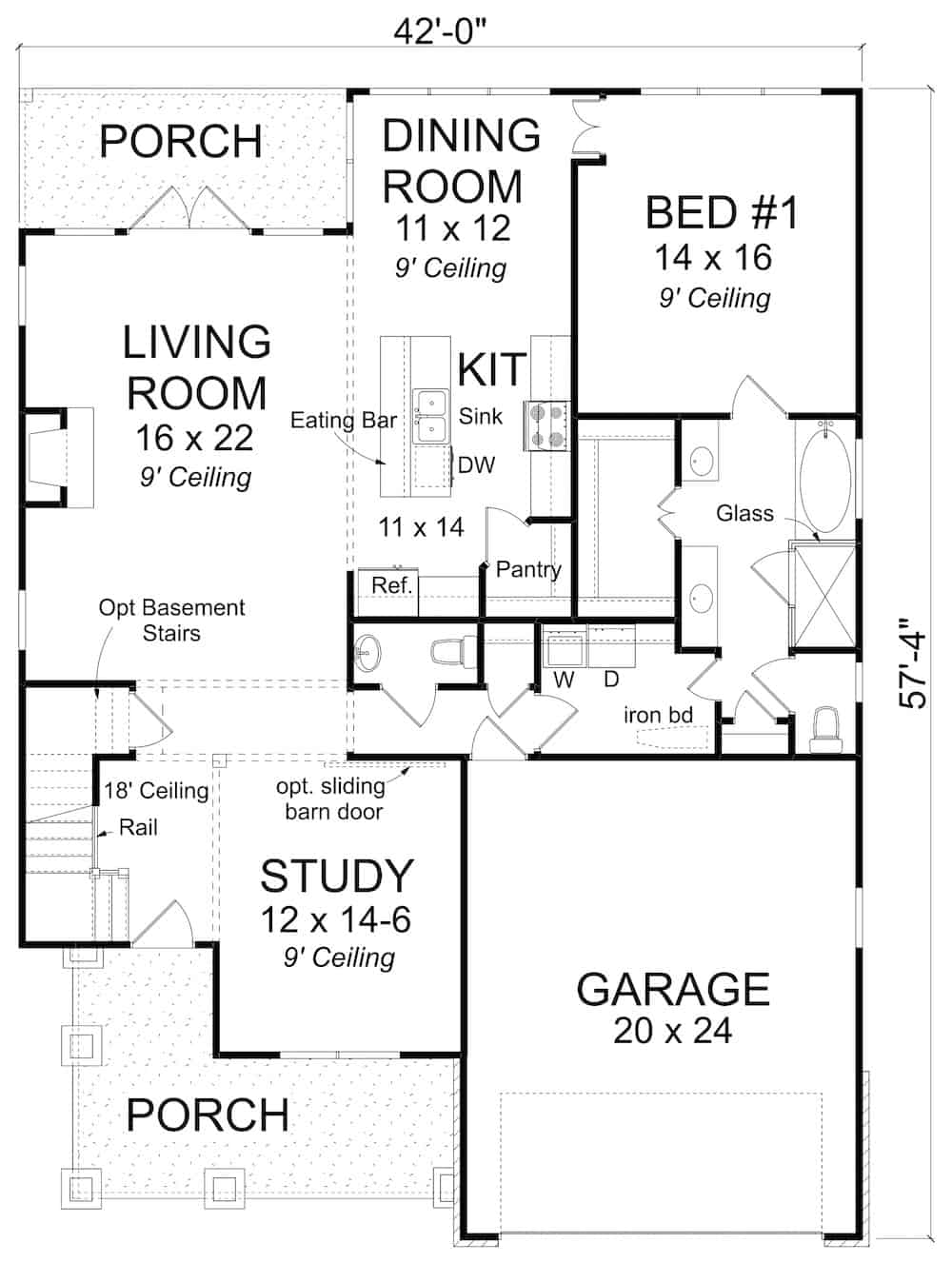 Floor Plan Main Level