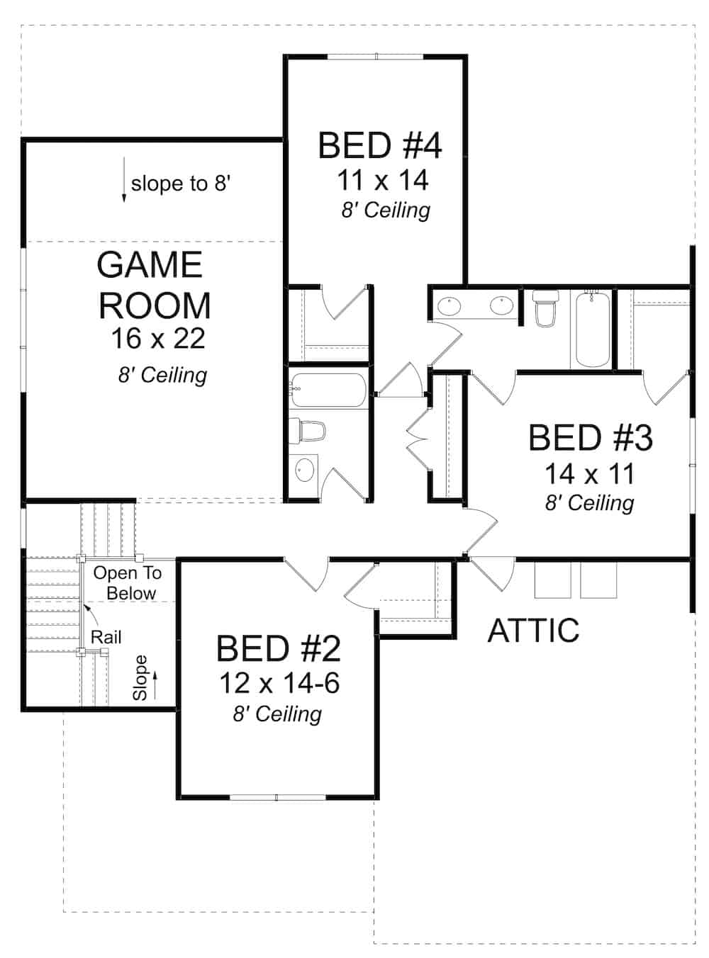 Floor Plan Upper Level