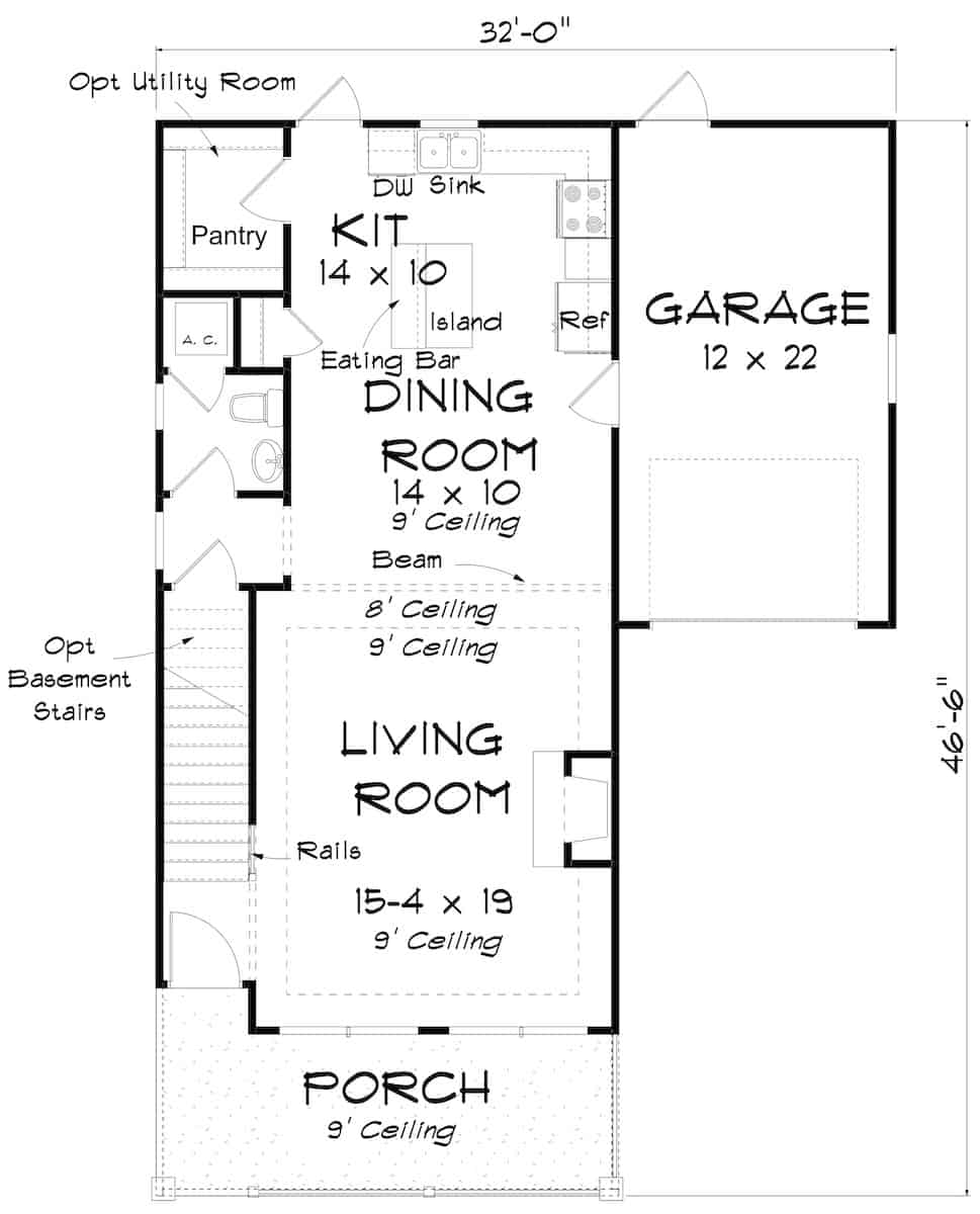 Floor Plan Main Level