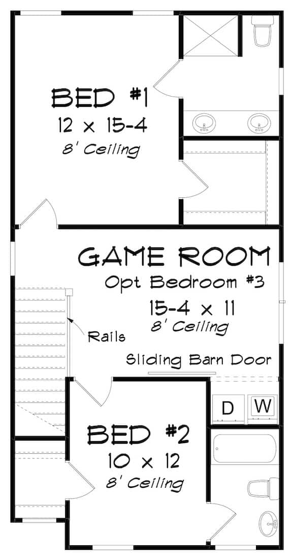 Floor Plan Upper Level