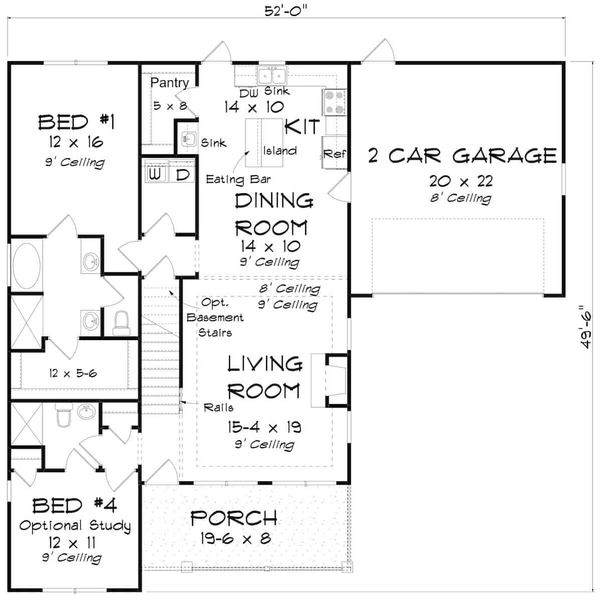 Floor Plan Main Level