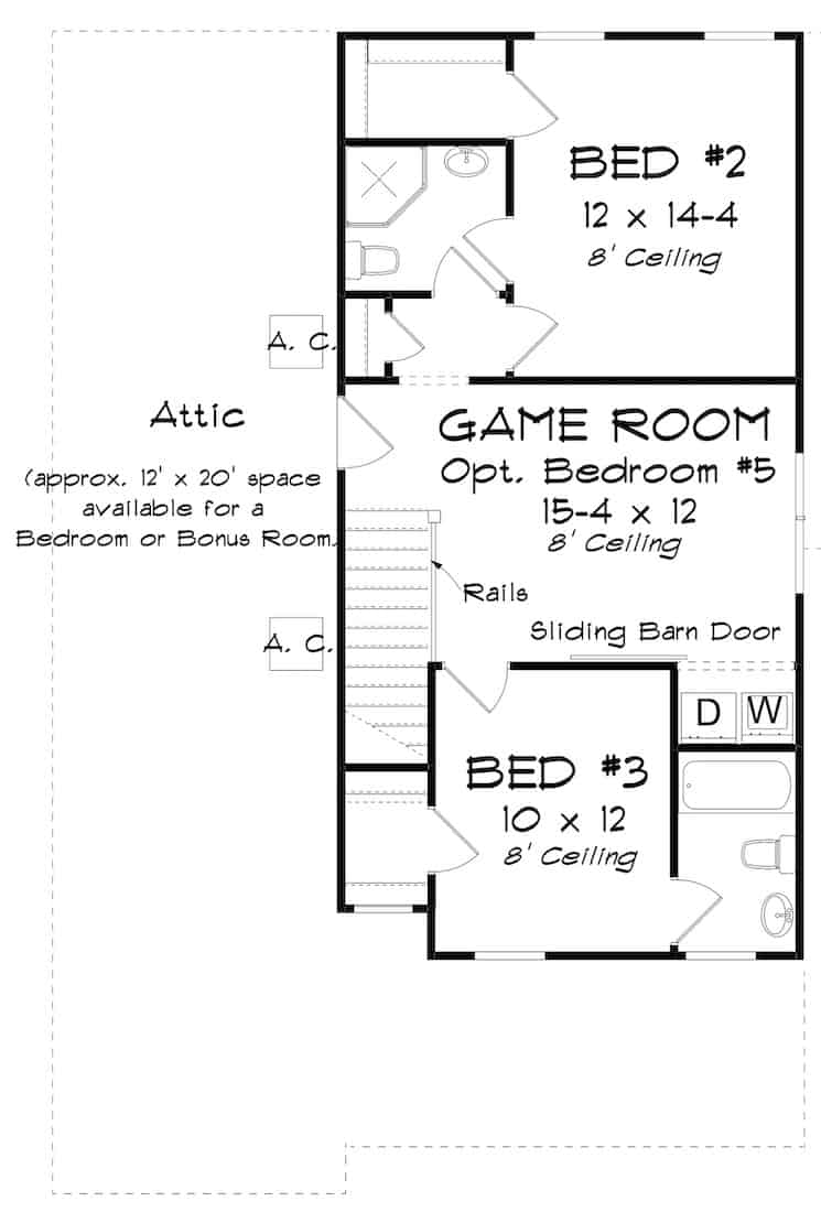 Floor Plan Upper Level
