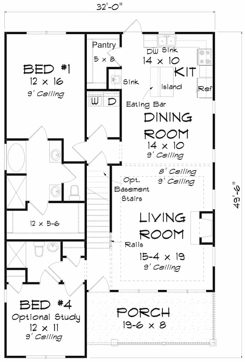 Floor Plan Main Level