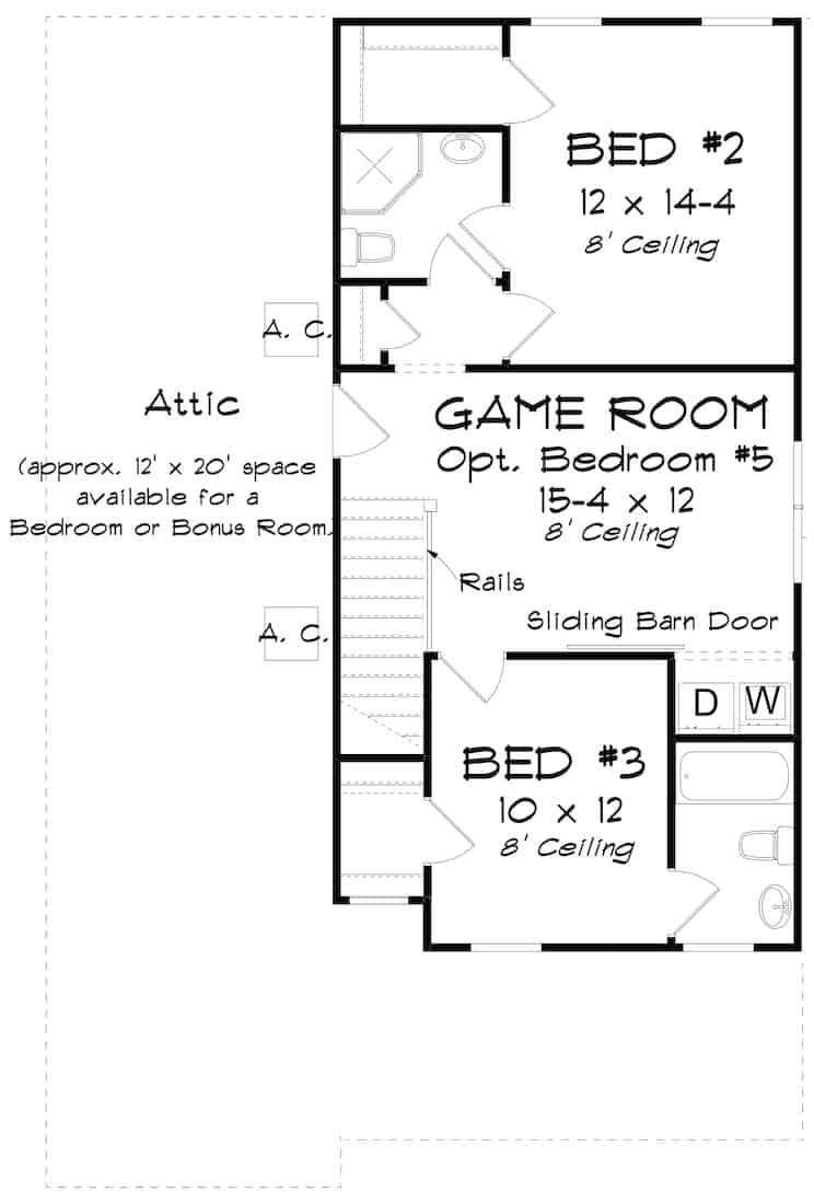Floor Plan Upper Level