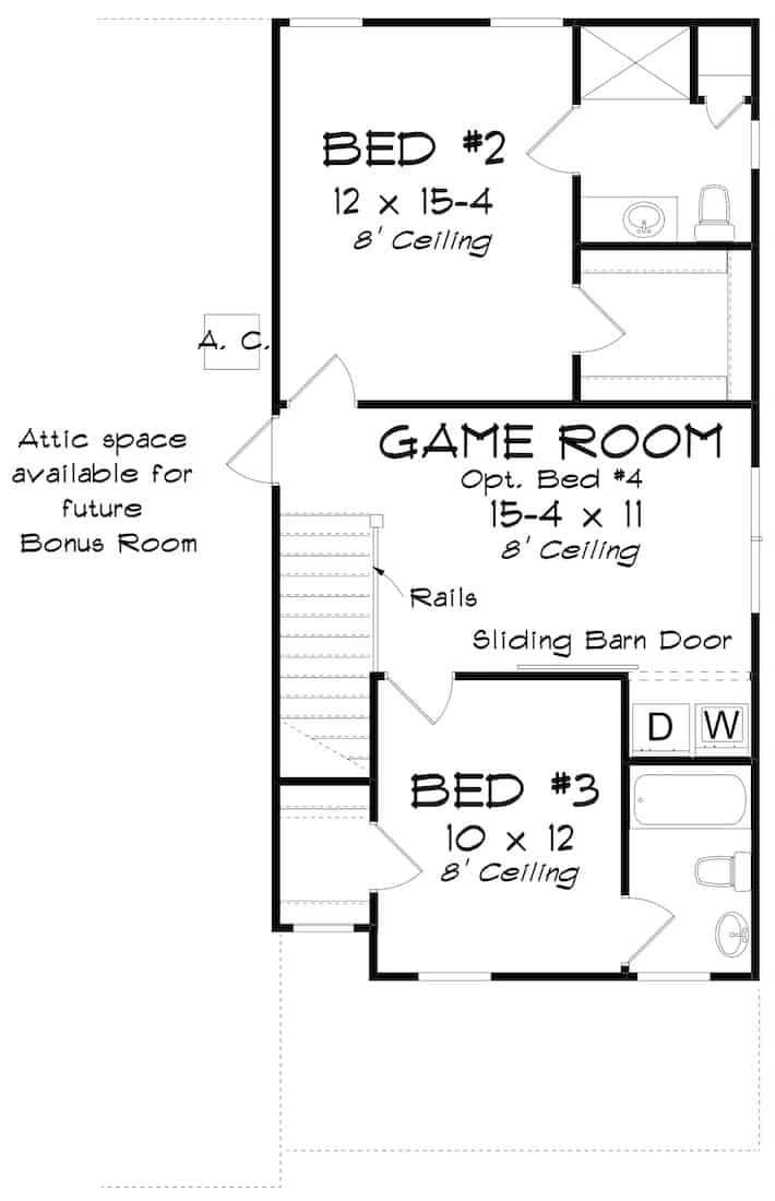 Floor Plan Upper Level