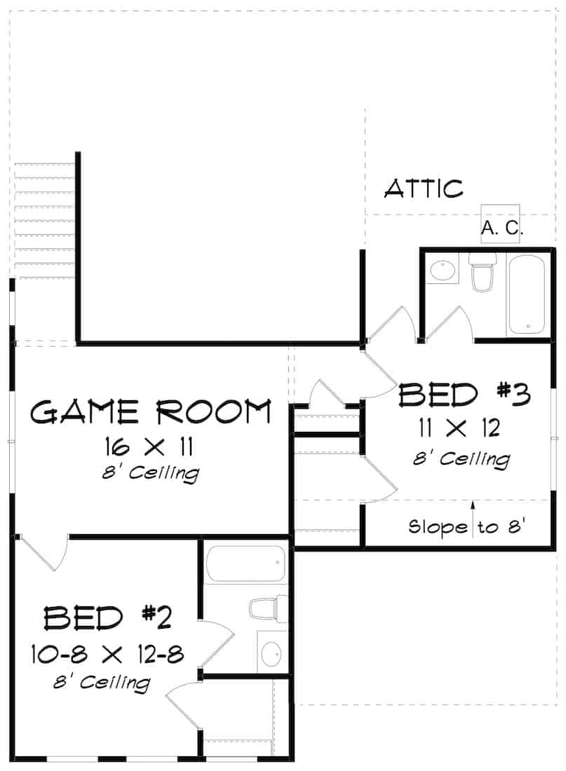 Floor Plan Upper Level