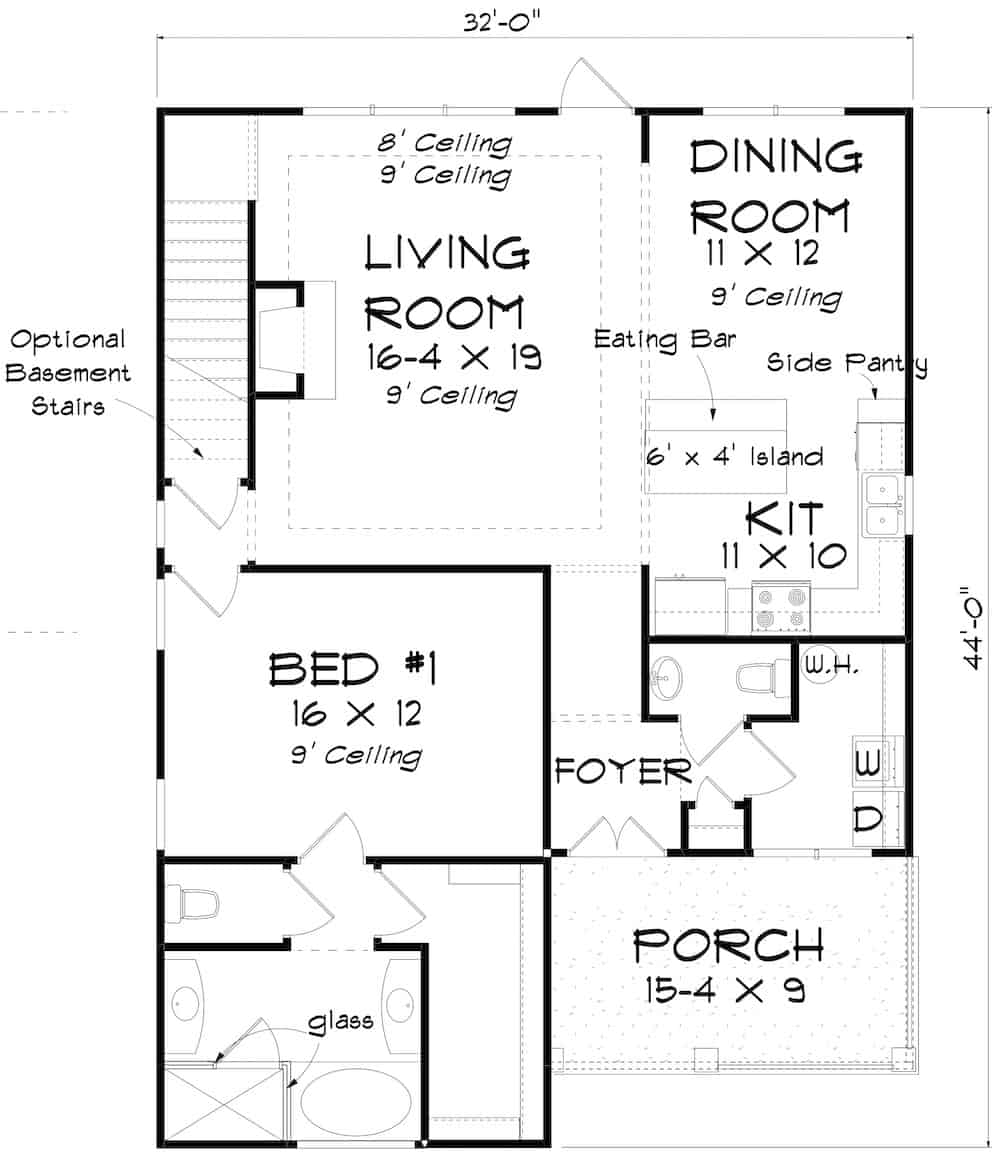 Floor Plan Main Level