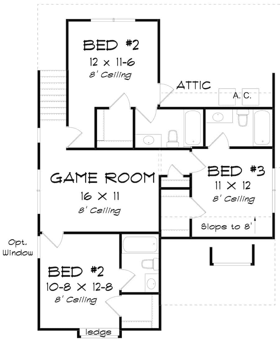 Floor Plan Upper Level