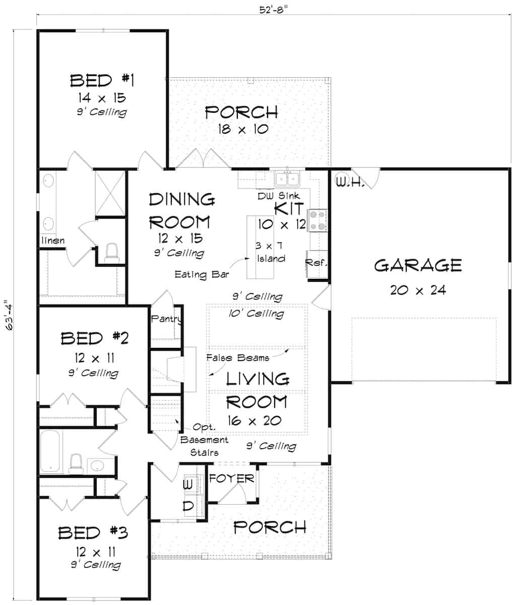Floor Plan Main Level