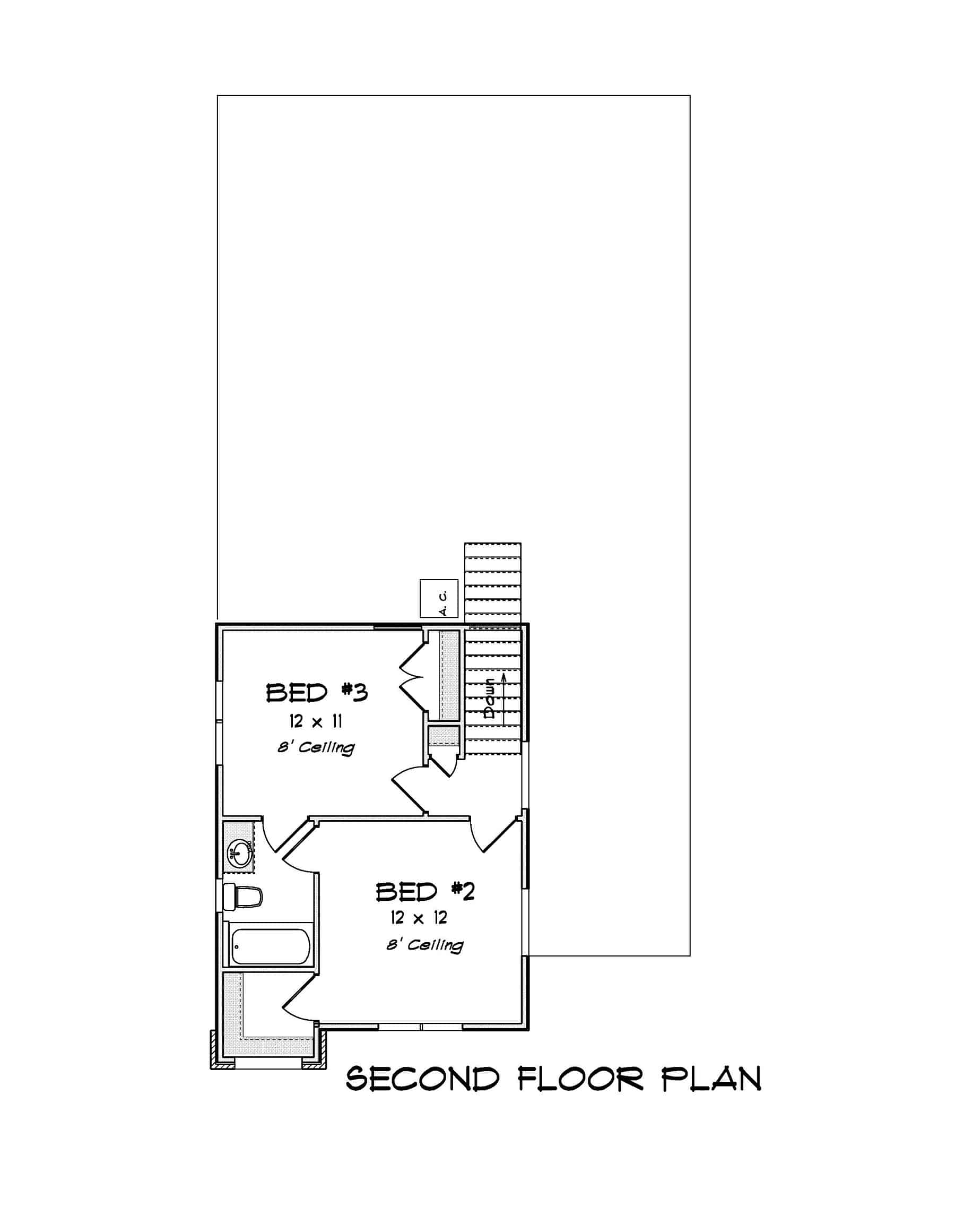 Floor Plan Second Story