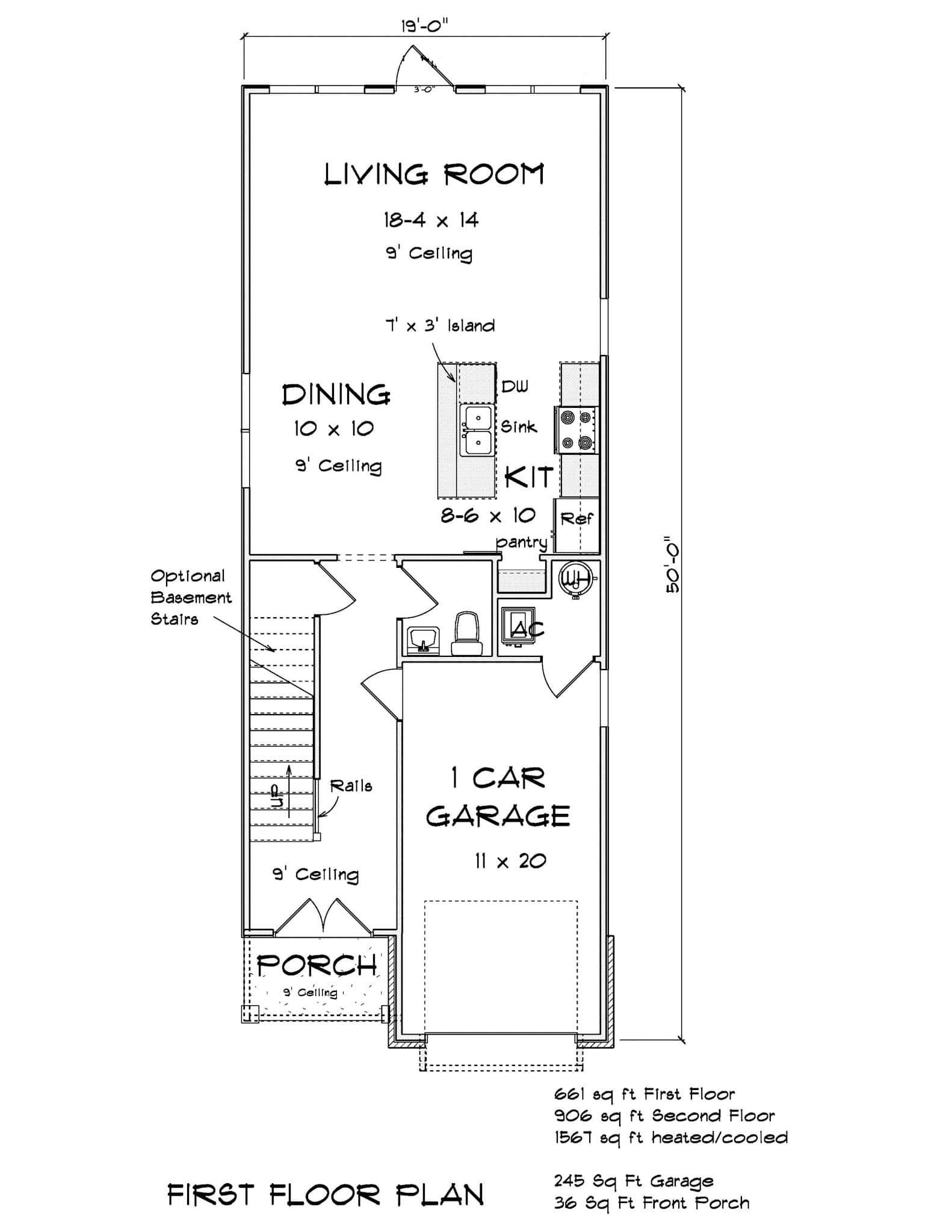 Floor Plan First Story