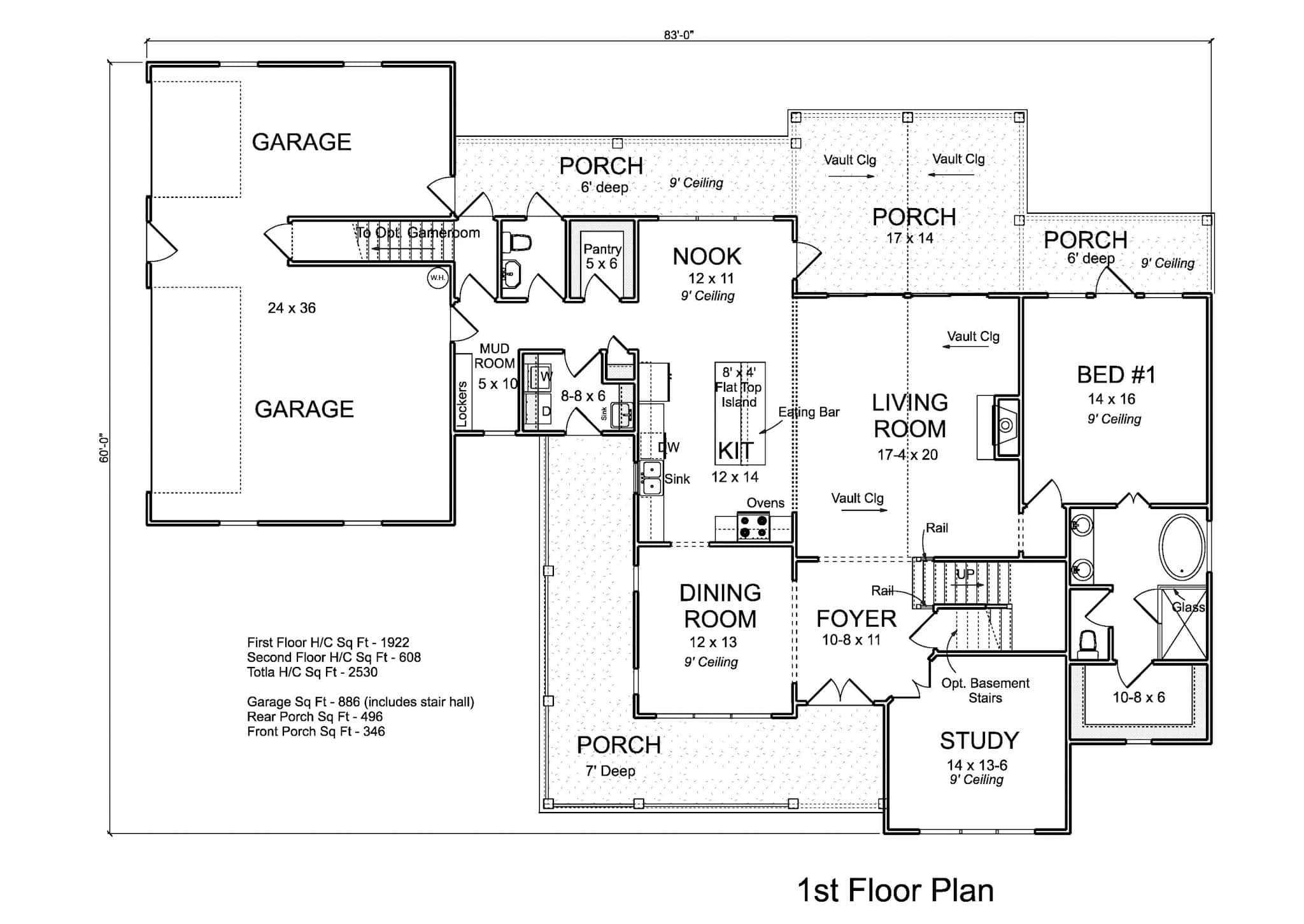 Floor Plan First Story