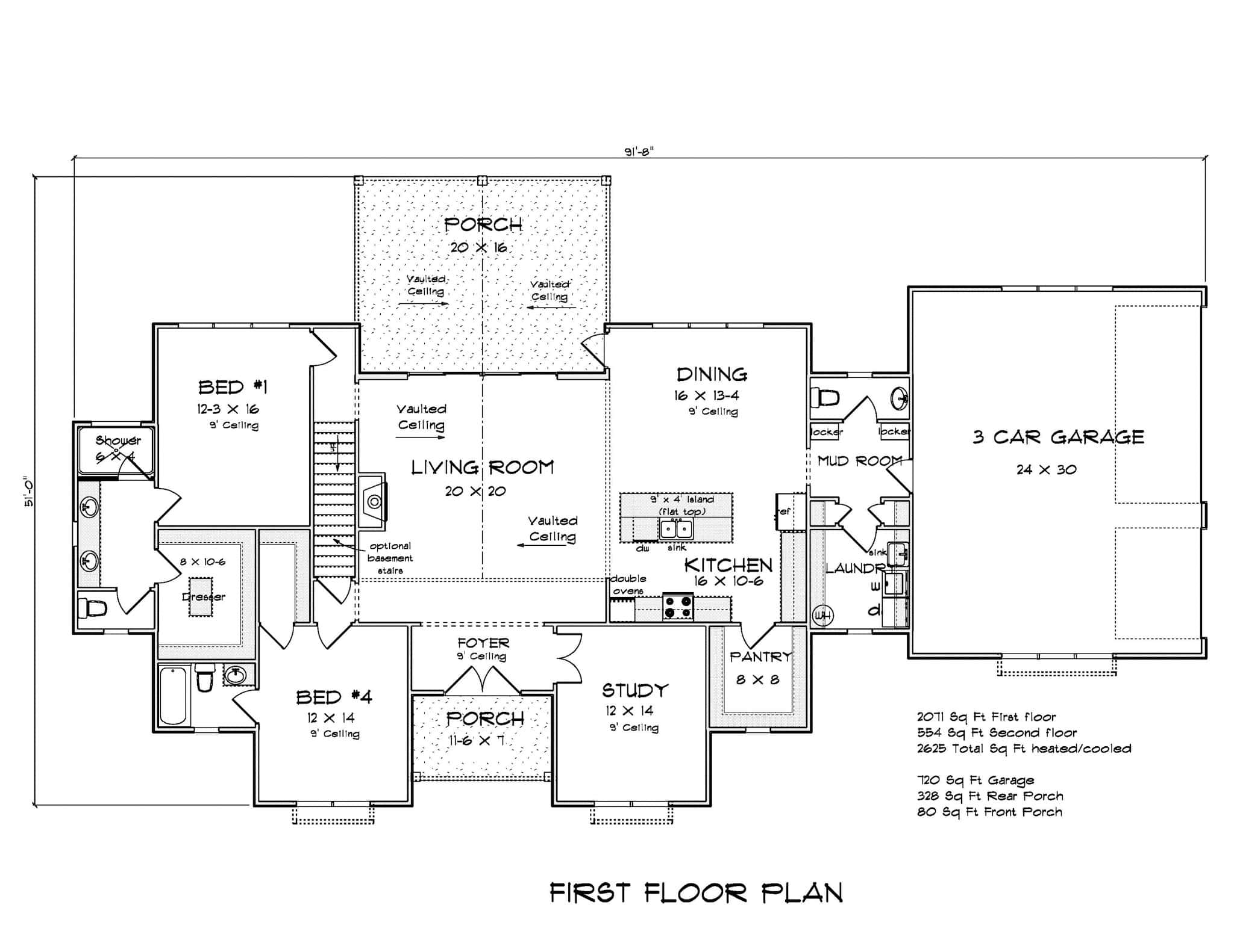 Floor Plan First Story
