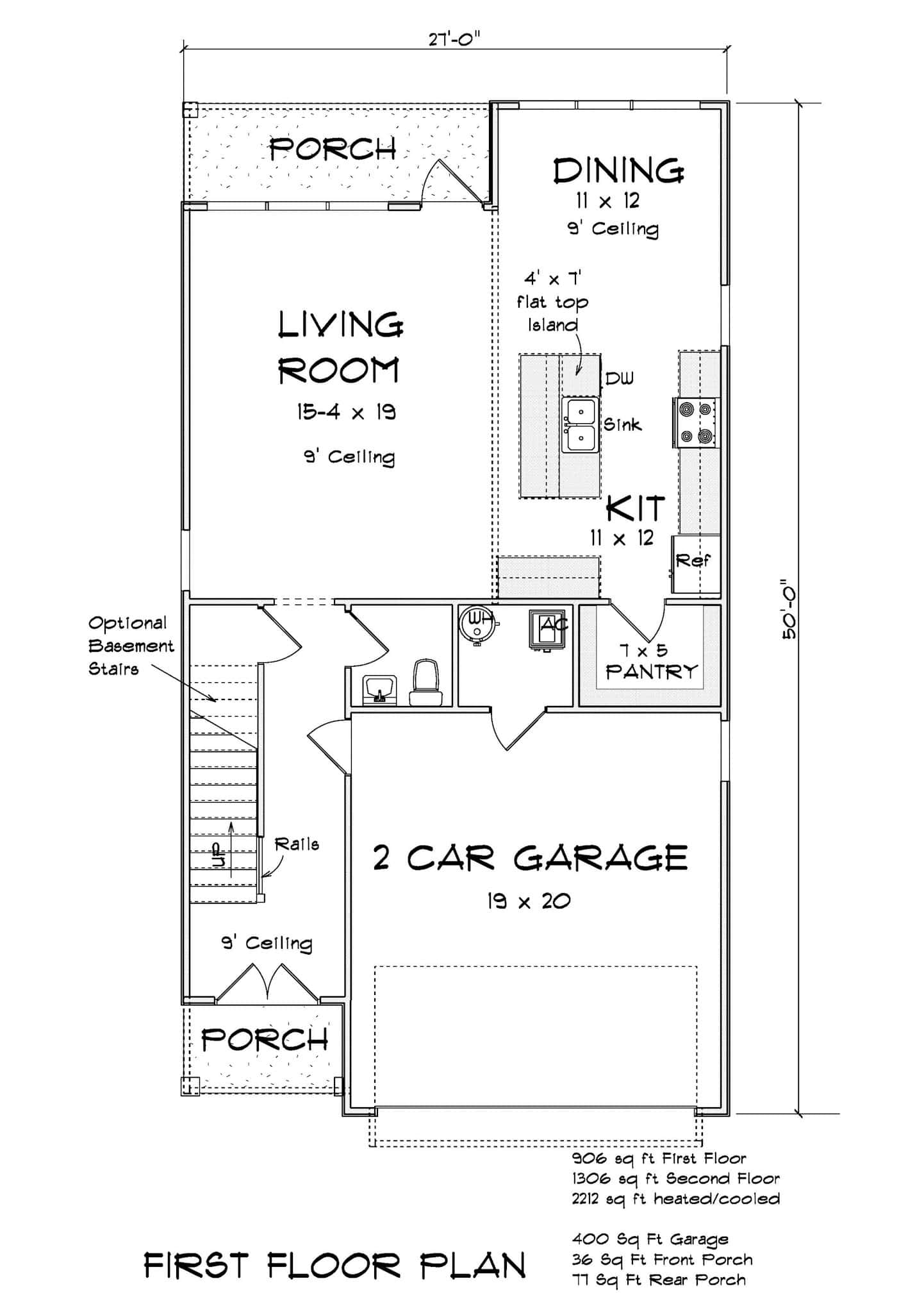 Floor Plan First Story