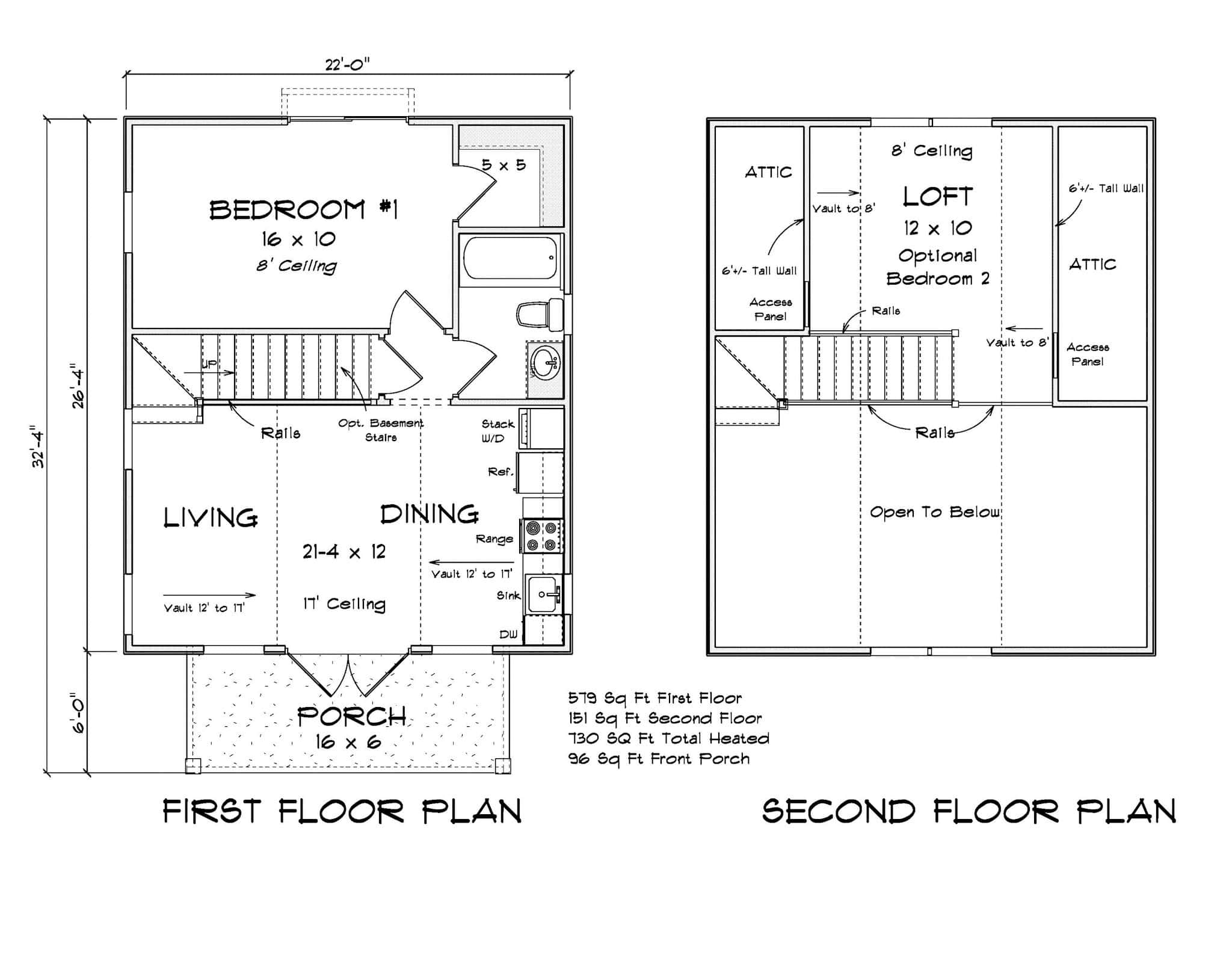 Floor Plan First Story