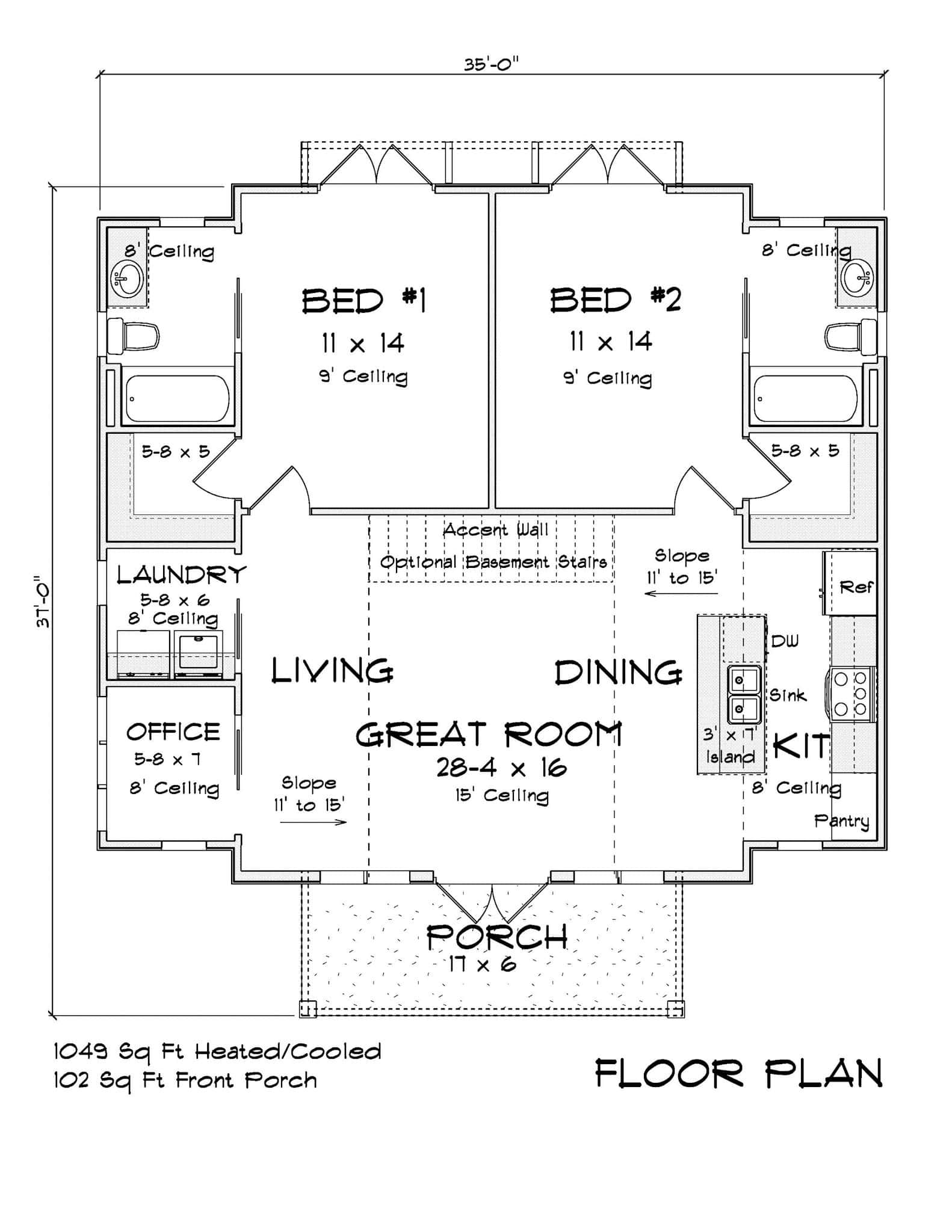 Floor Plan First Story