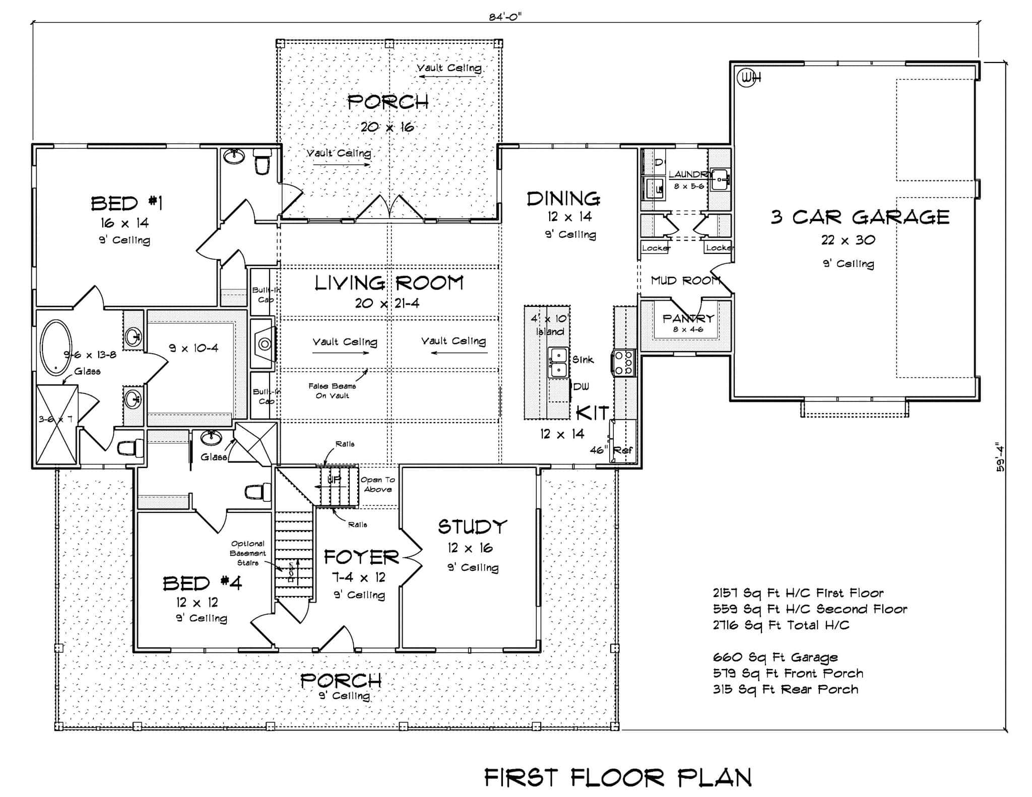 Floor Plan First Story