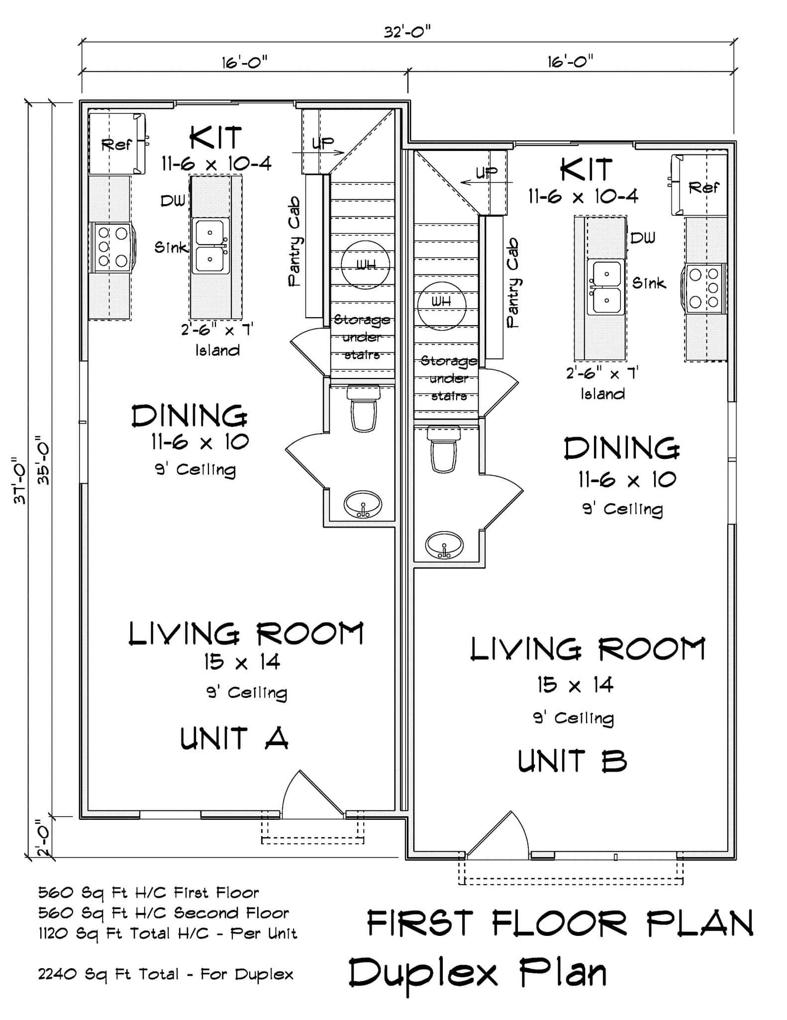 Floor Plan First Story