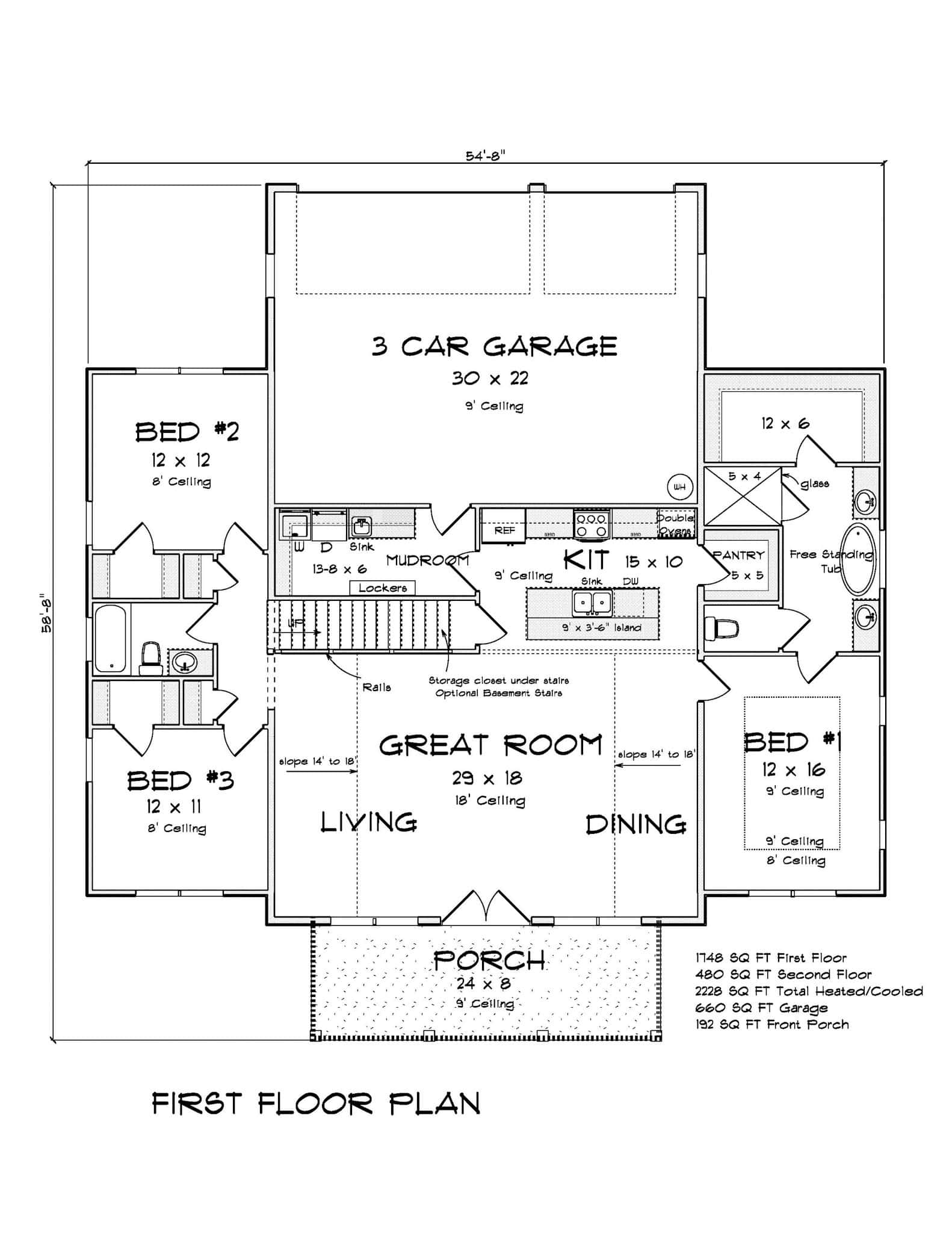 Floor Plan First Story