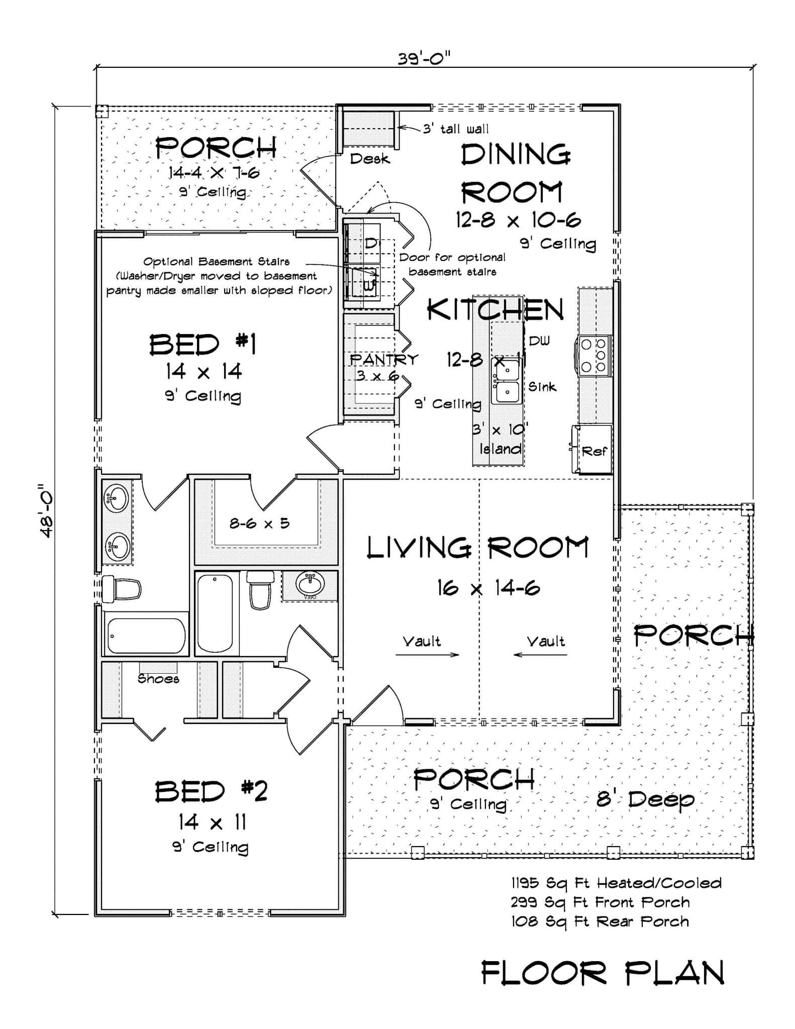 Floor Plan First Story