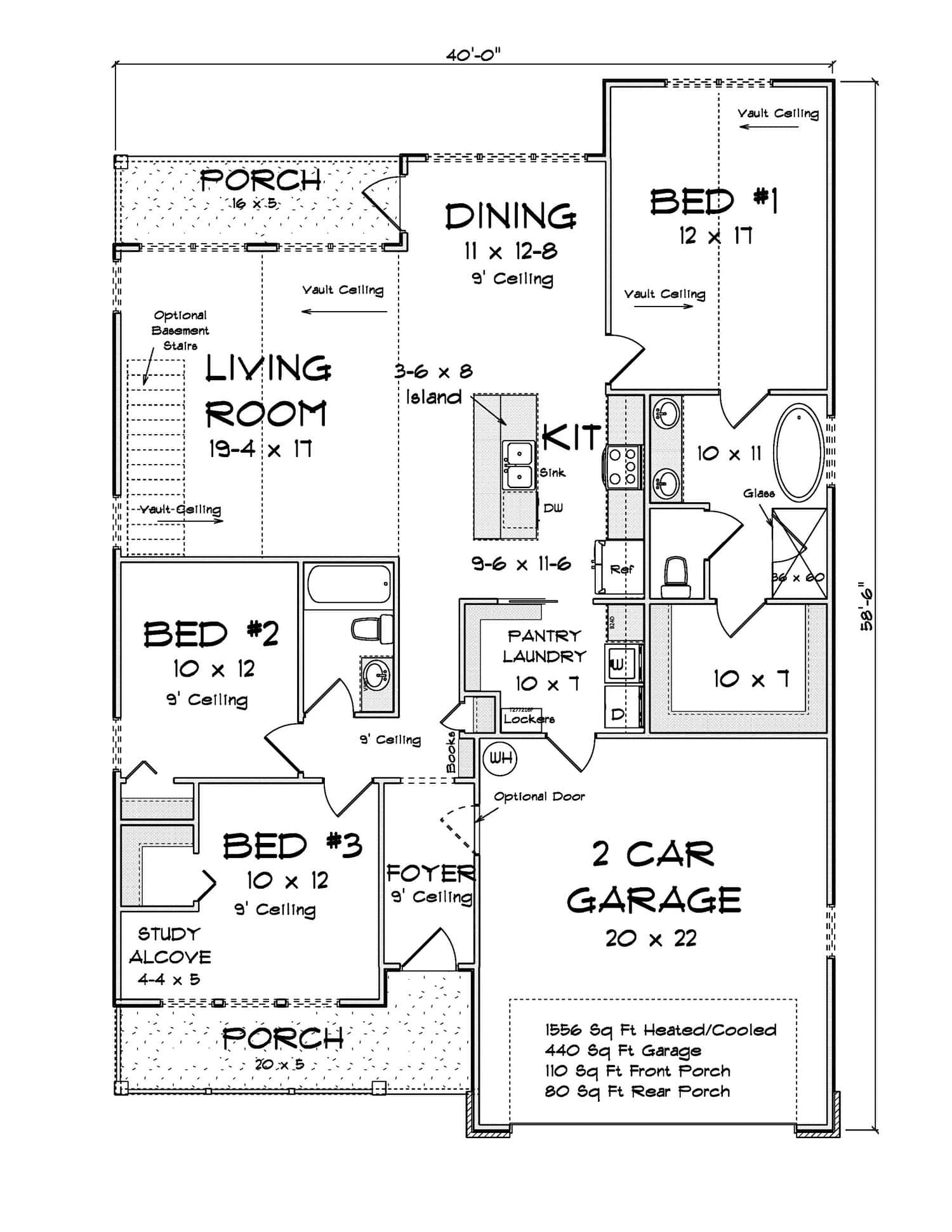 Floor Plan First Story