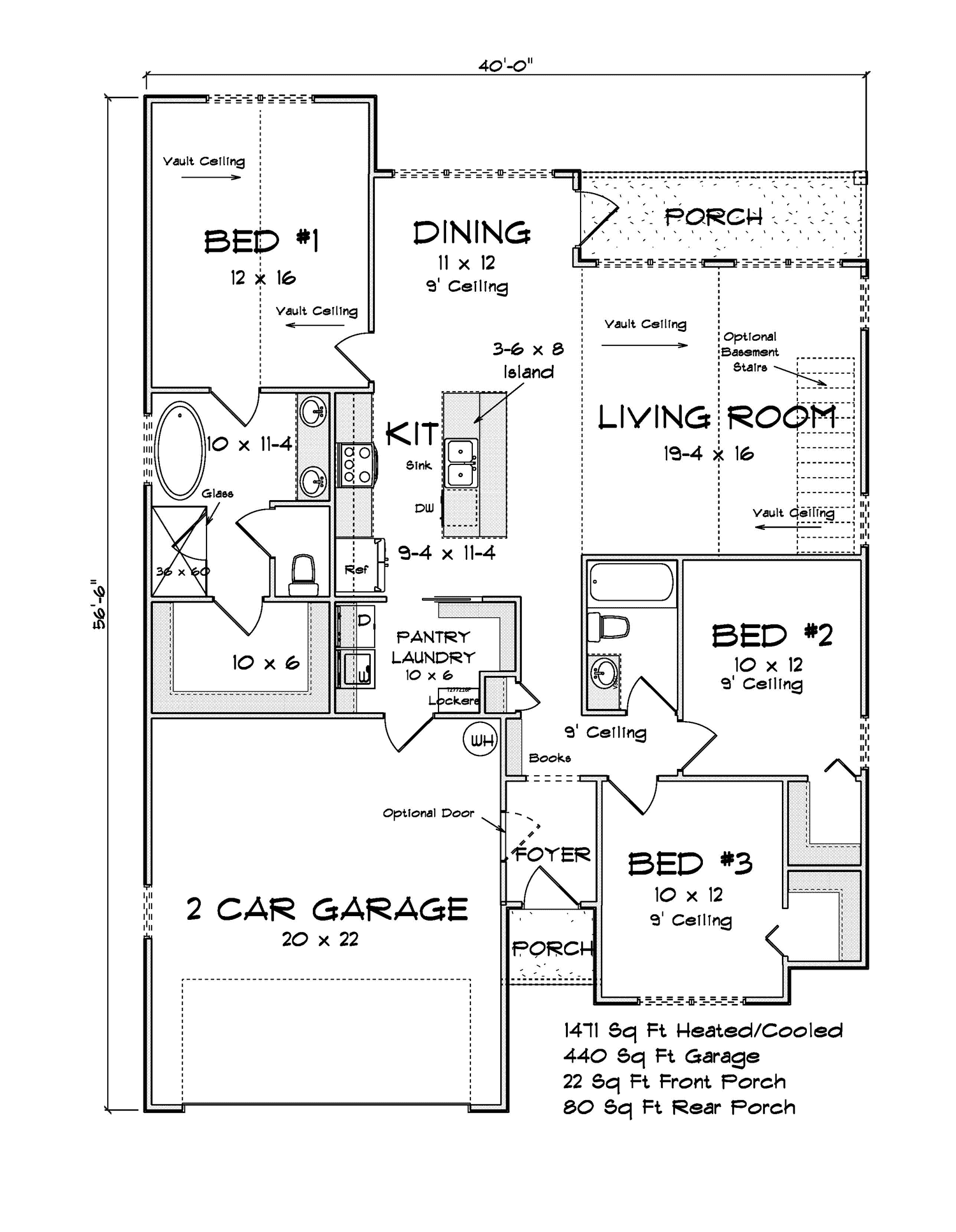Floor Plan First Story