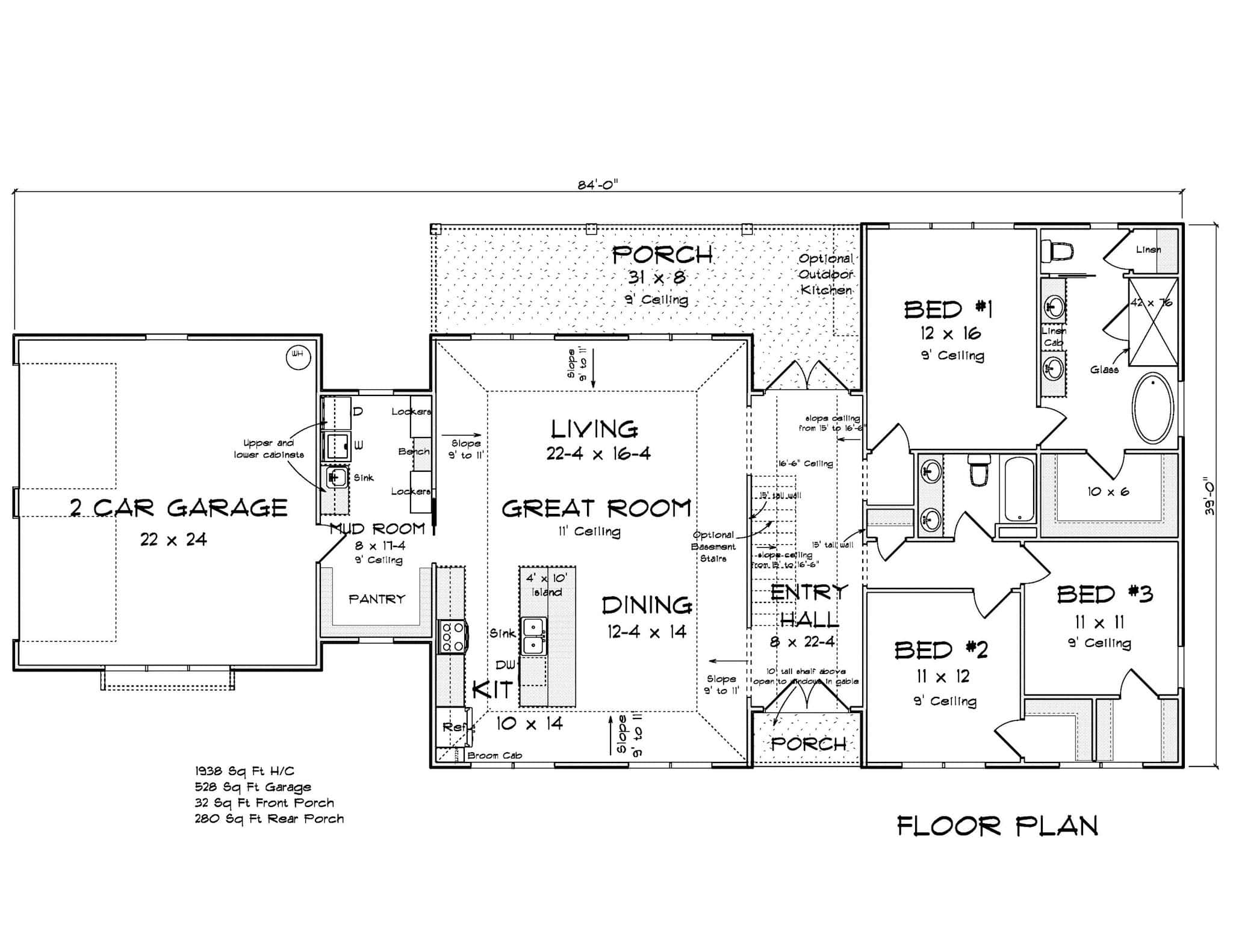 Floor Plan First Story