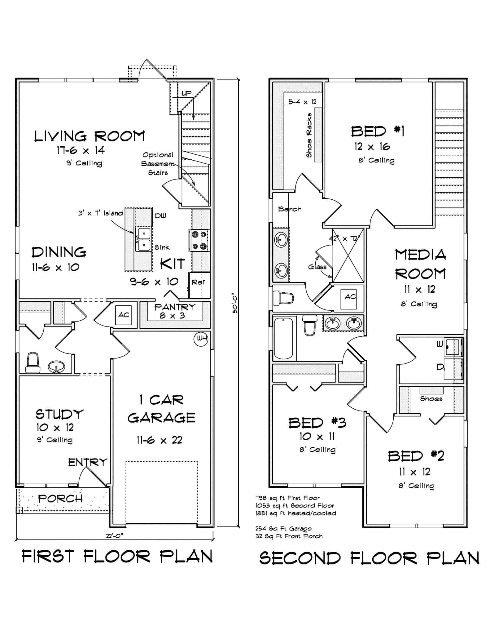 Floor Plan First Story
