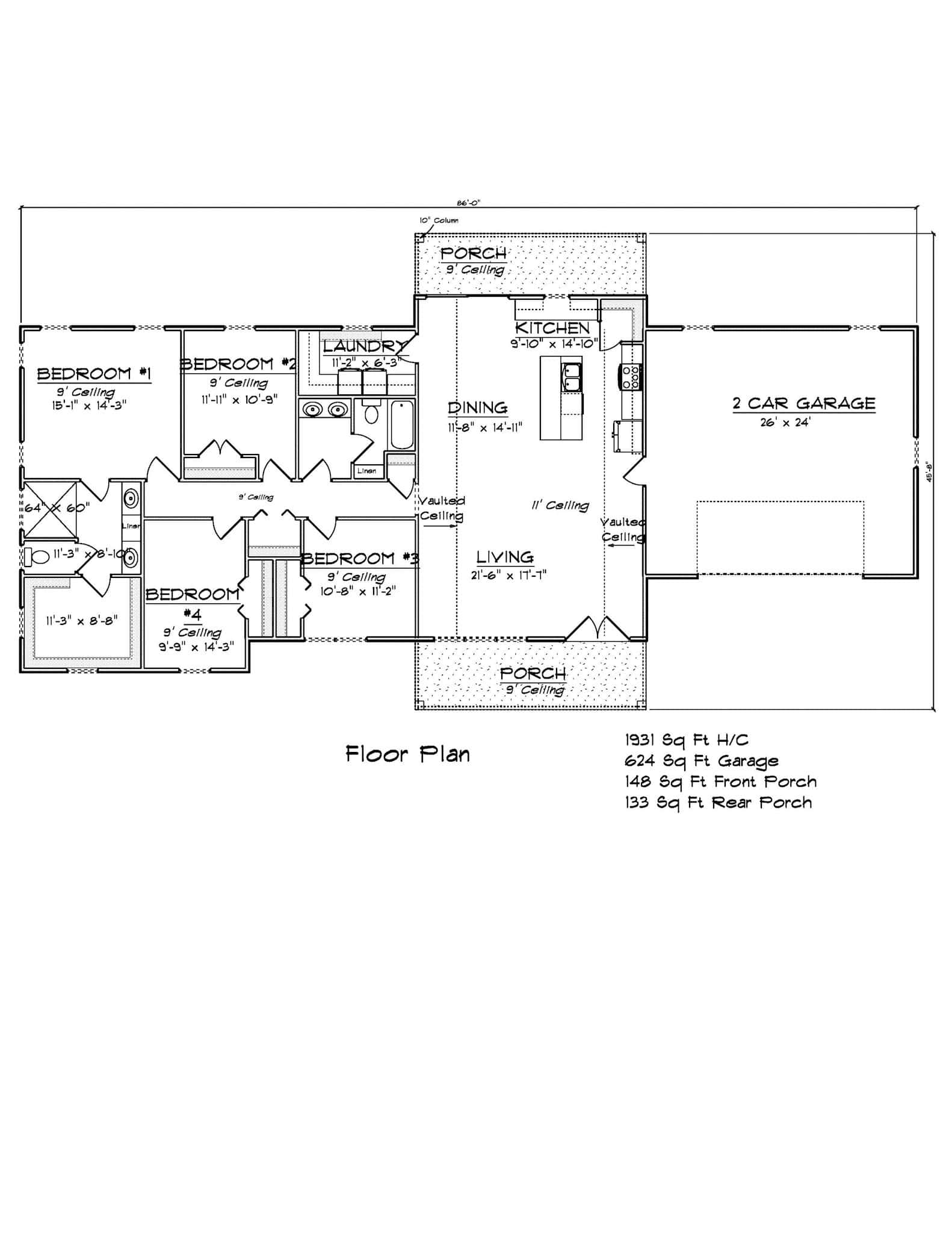 Floor Plan First Story