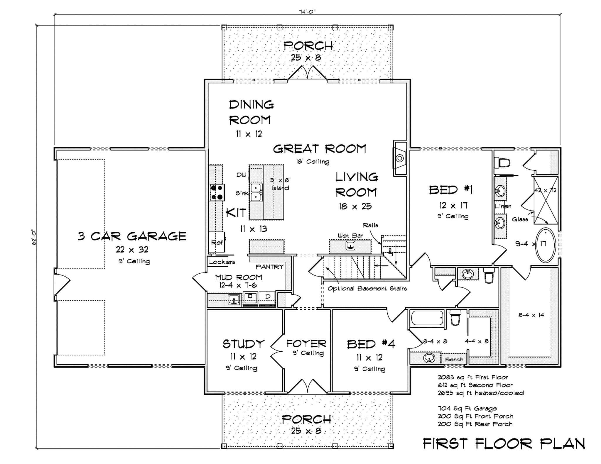 Floor Plan First Story