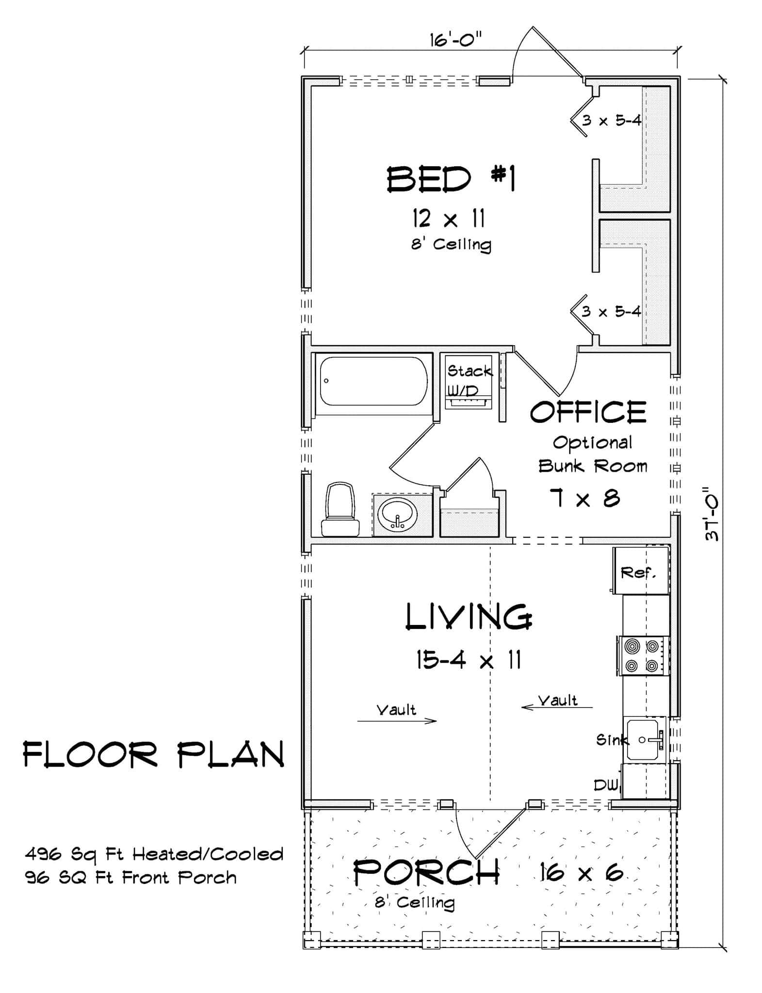 Floor Plan First Story
