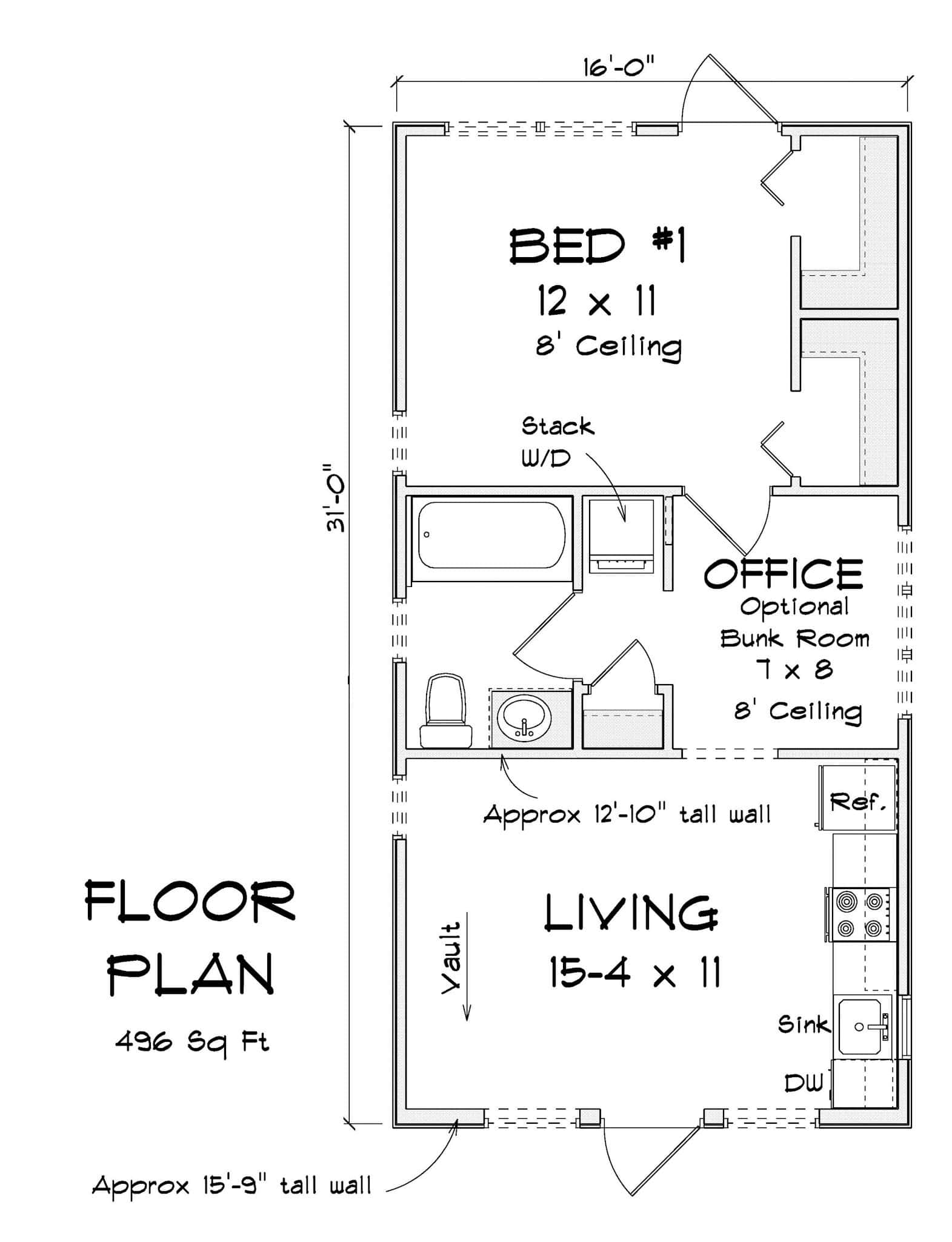 Floor Plan First Story