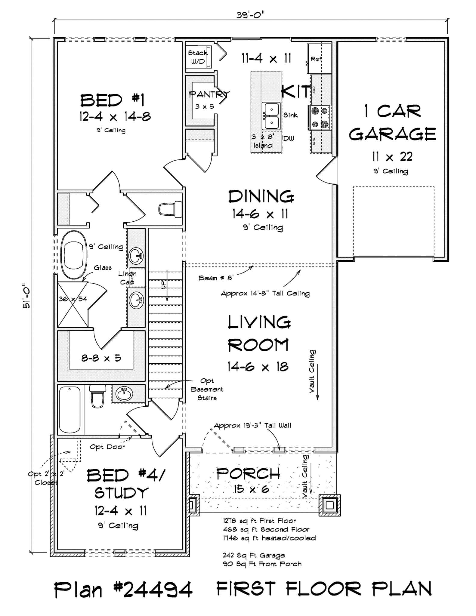 Floor Plan First Story