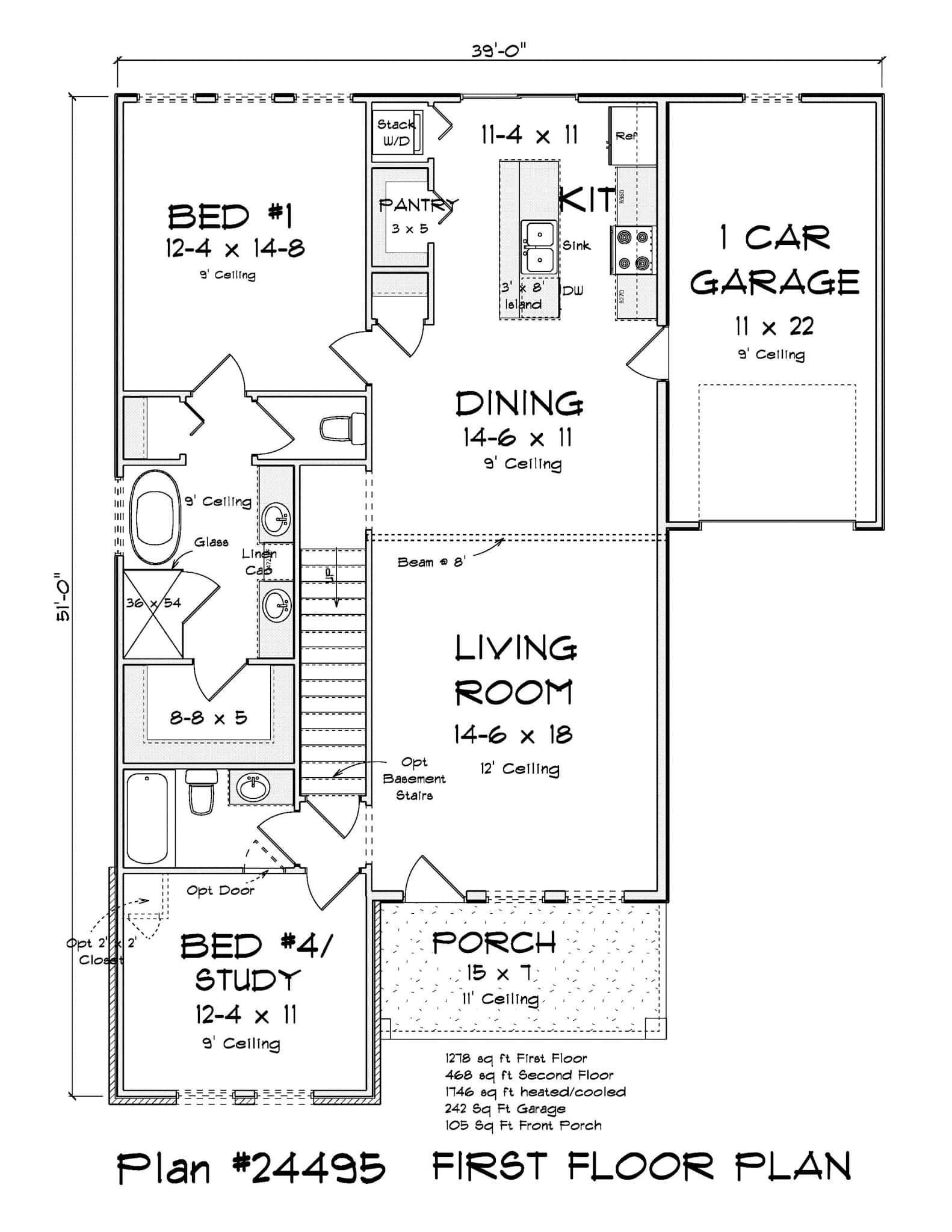 Floor Plan First Story