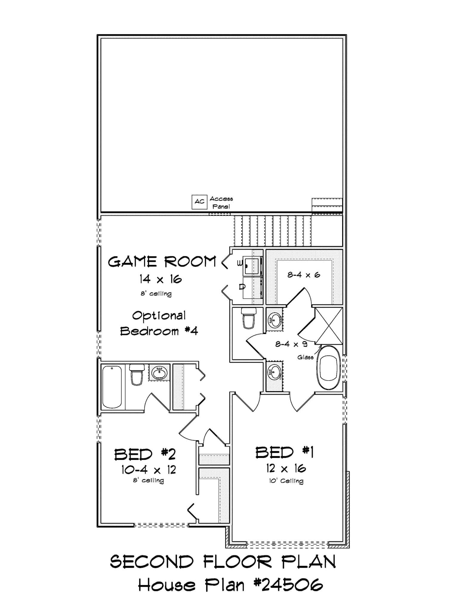 Floor Plan Second Story