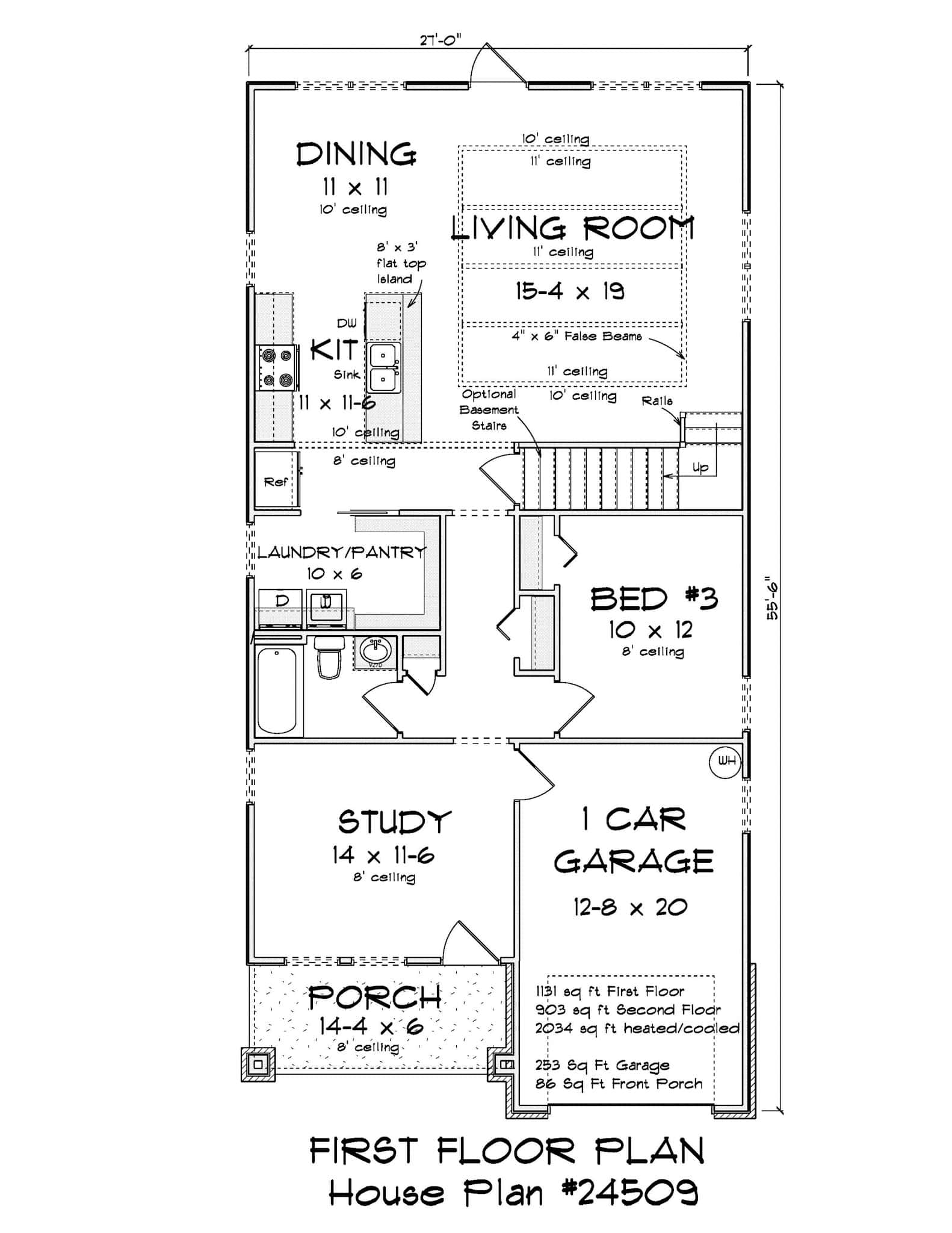Floor Plan First Story
