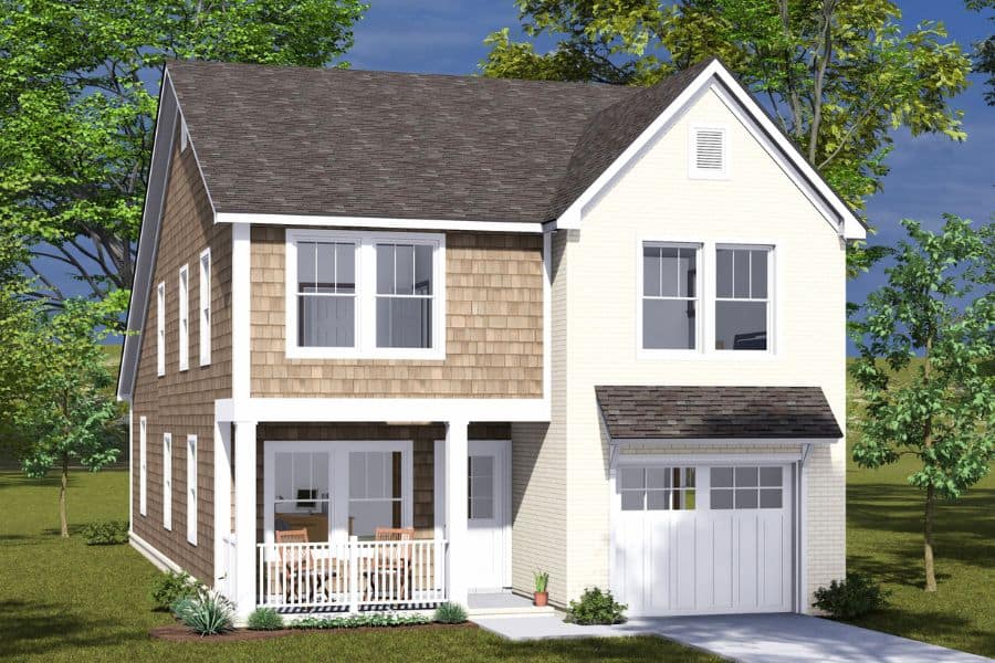 Cottage House Plan - 3 Bedrms, 3 Baths - 2034 Sq Ft - #178-1489