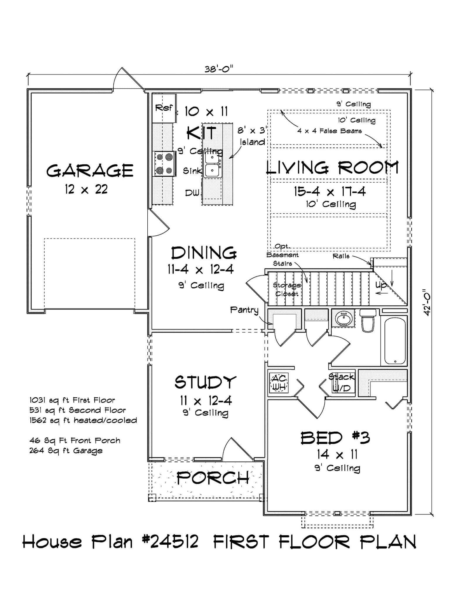 Floor Plan First Story