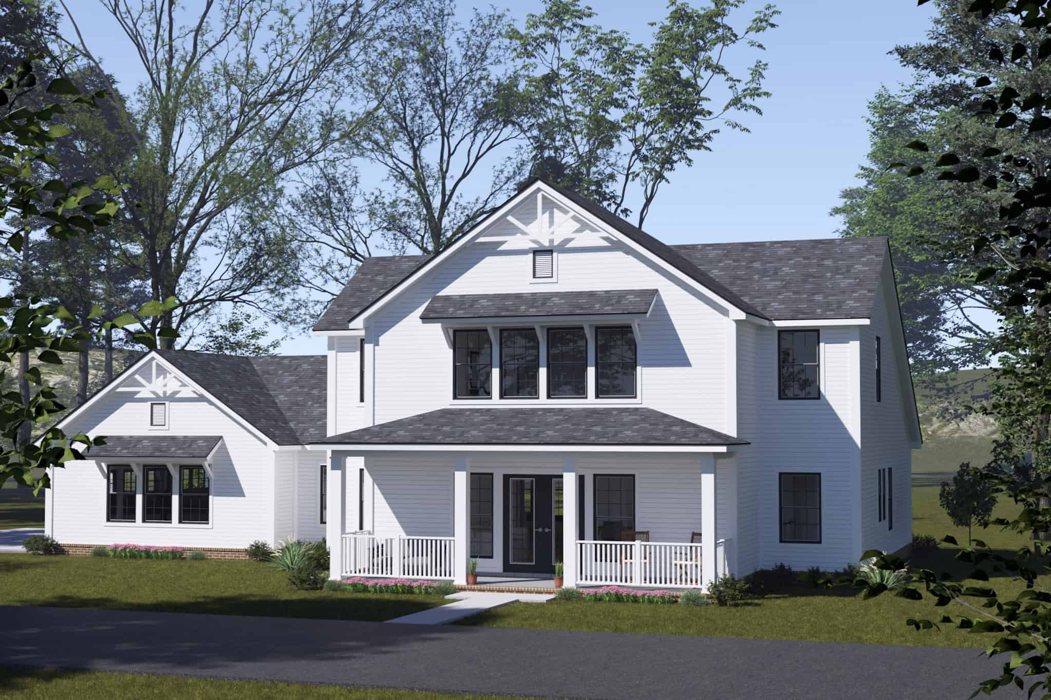 Modern Farmhouse Plan - 3 Bedrms, 3.5 Baths - 2394 Sq Ft - #178-1520