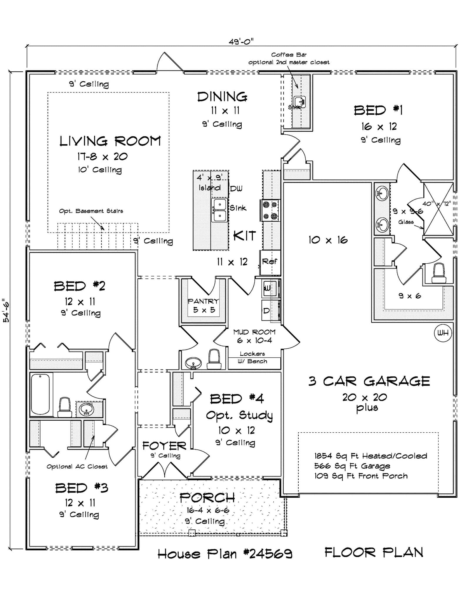 Floor Plan First Story