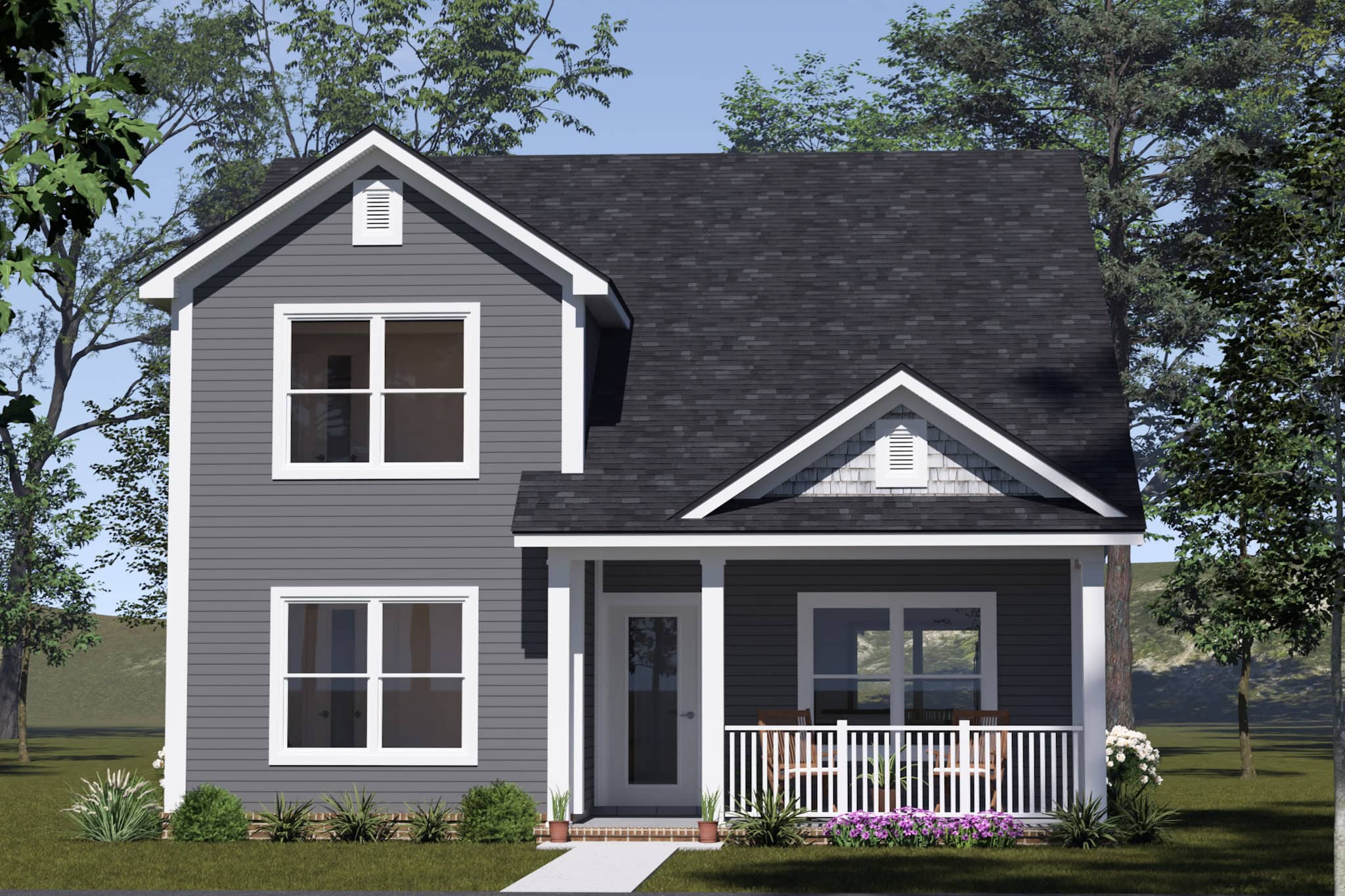 Craftsman House Plan - 4 Bedrms, 3 Baths - 1624 Sq Ft - #178-1554