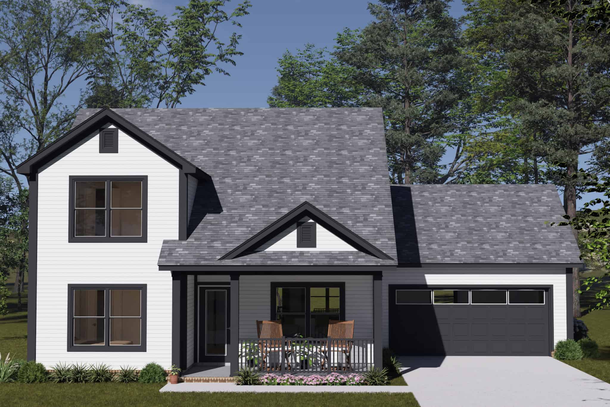 Cottage Home Plan - 4 Bedrms, 3 Baths - 1624 Sq Ft - #178-1555