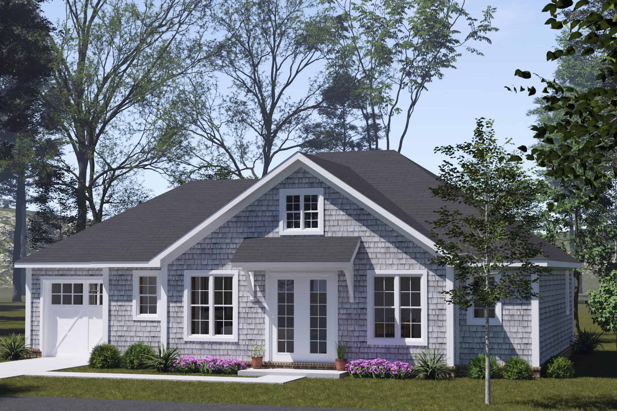 Ranch Floor Plan - 2 Bedrms, 2 Baths - 1049 Sq Ft - #178-1556