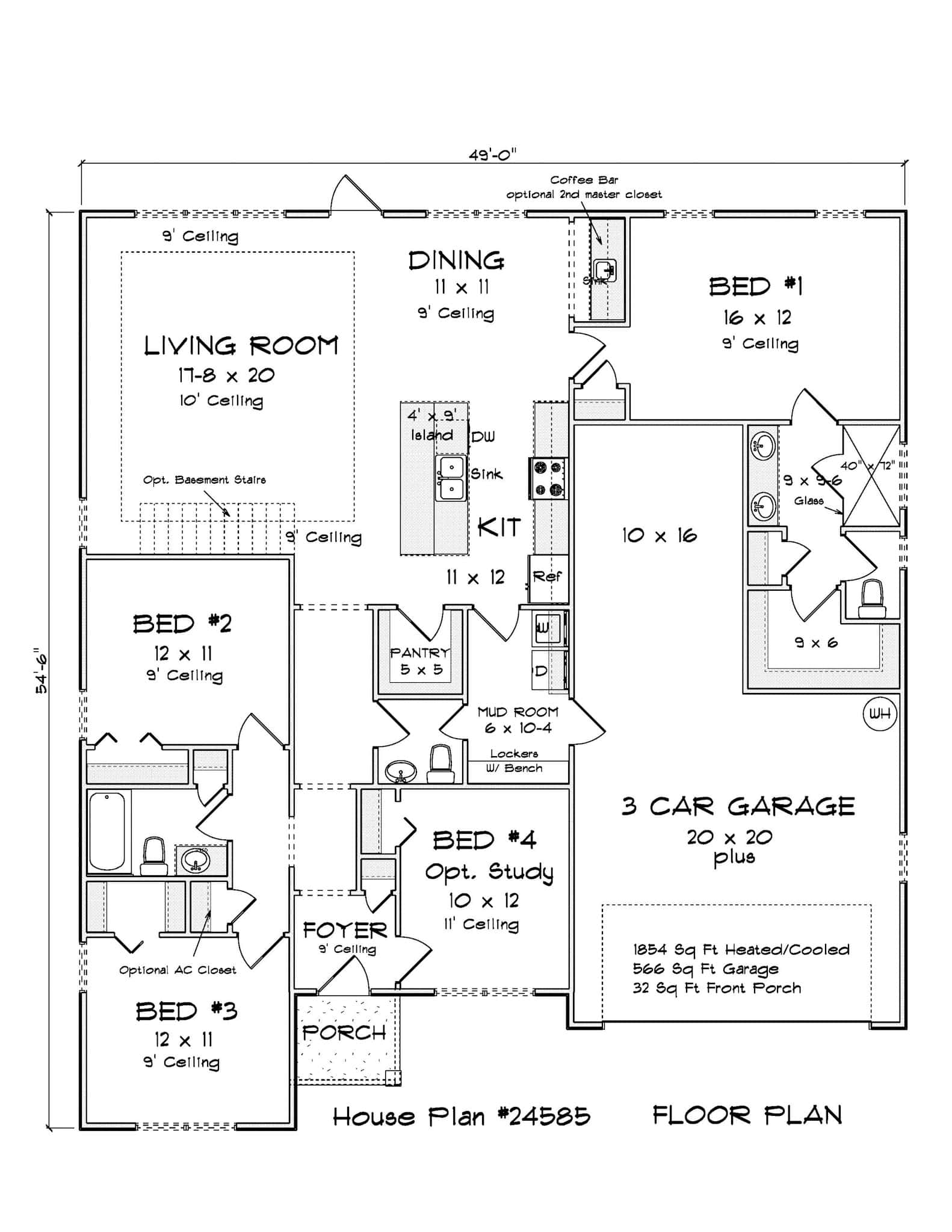 Floor Plan First Story