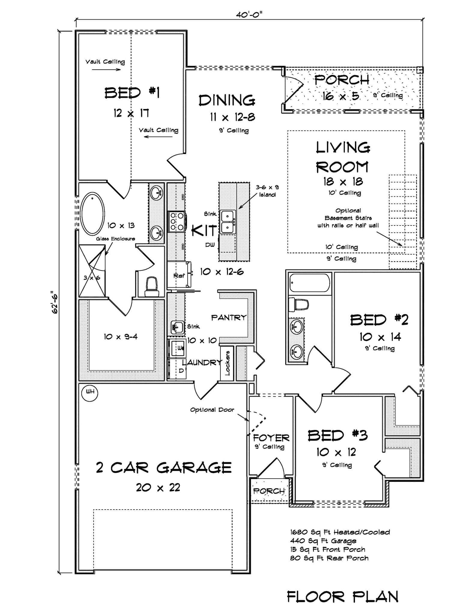 Floor Plan First Story