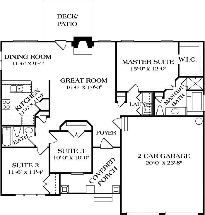 Floor Plan Main Level