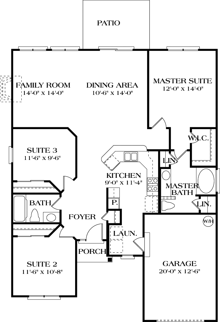 Floor Plan Main Level