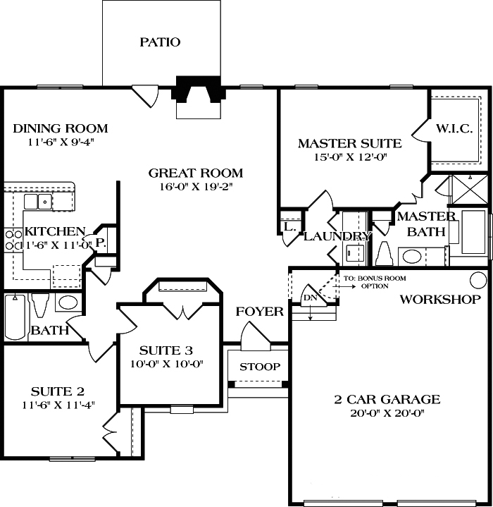 Floor Plan Main Level