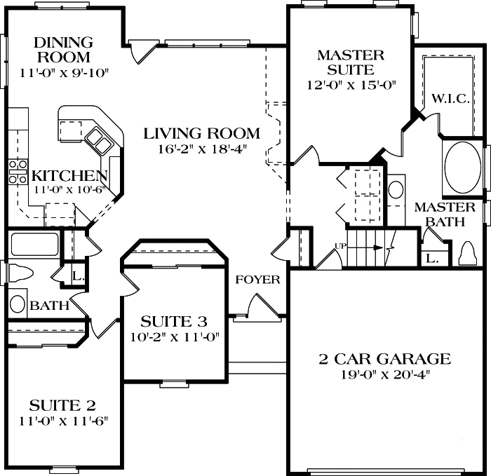 Floor Plan Main Level