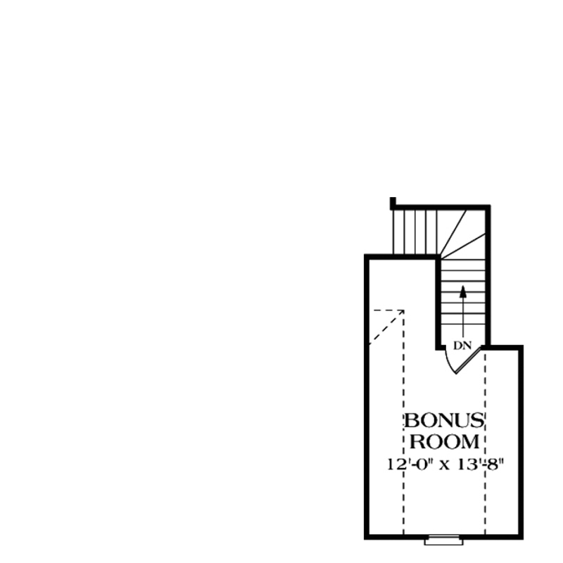Floor Plan Bonus Room